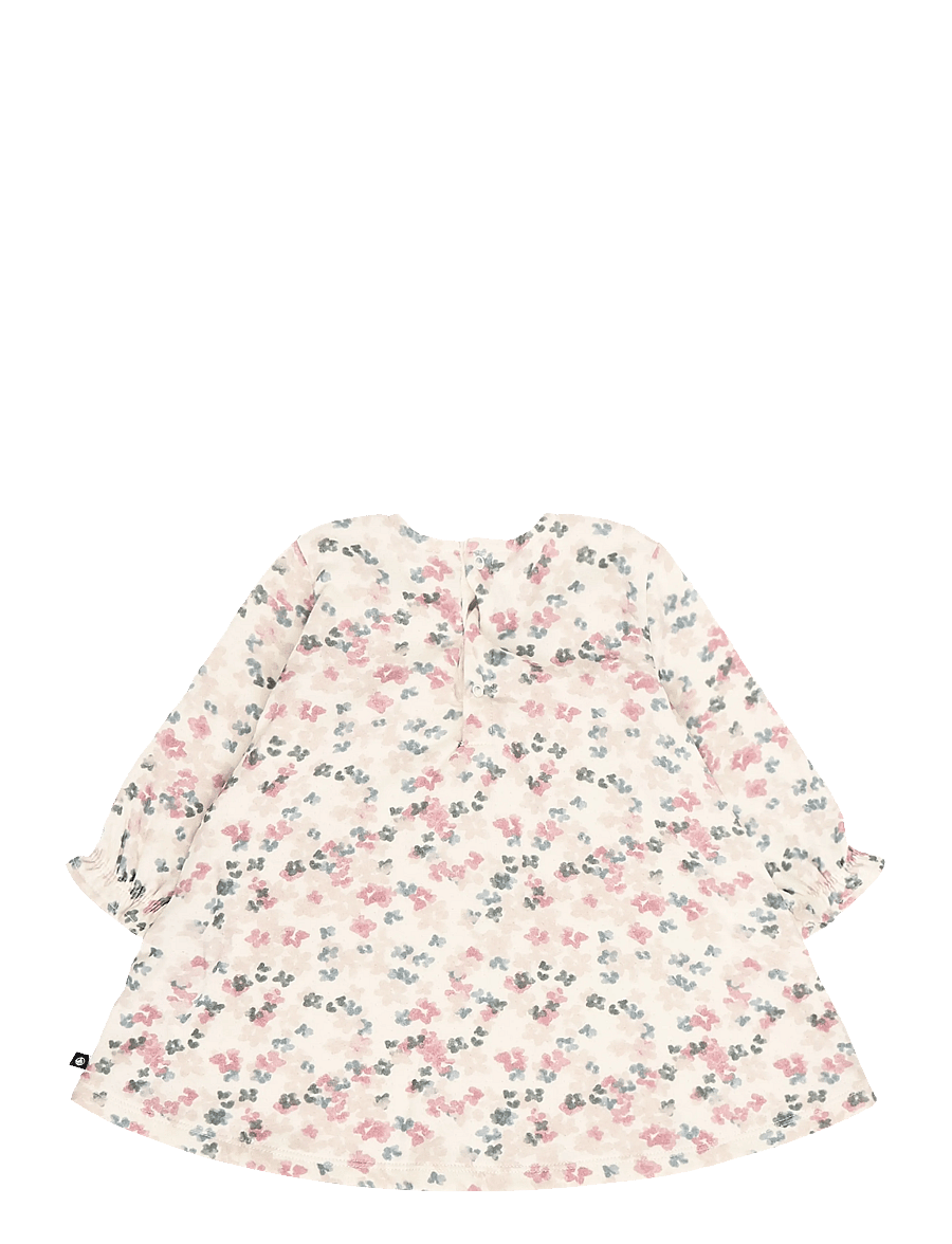 Petit Bateau - ROBES ML - langærmede babykjoler - milk/multico - 1