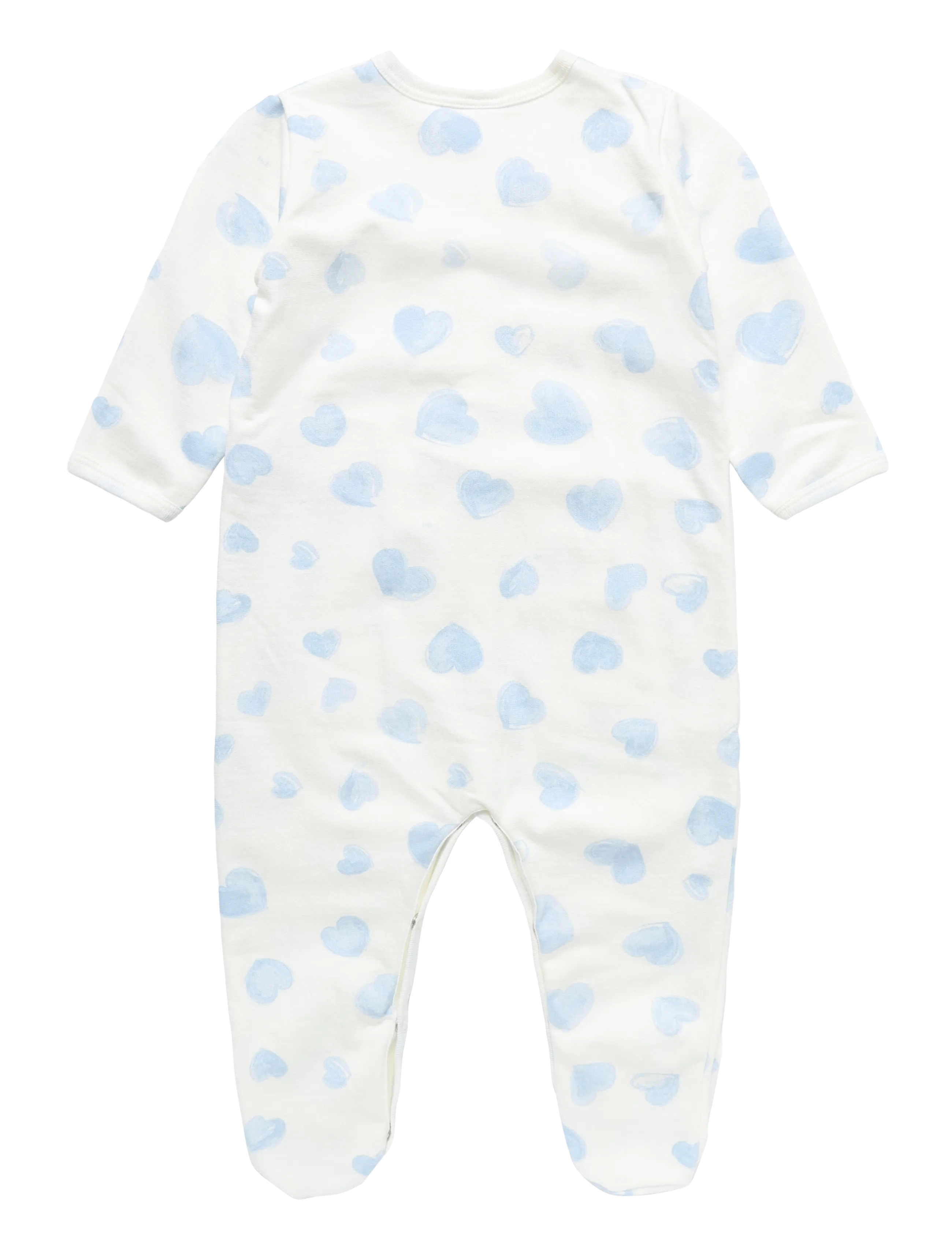 Petit Bateau - SF DORS BIEN Y - schlafoveralls - marshmallow/adriatic - 1