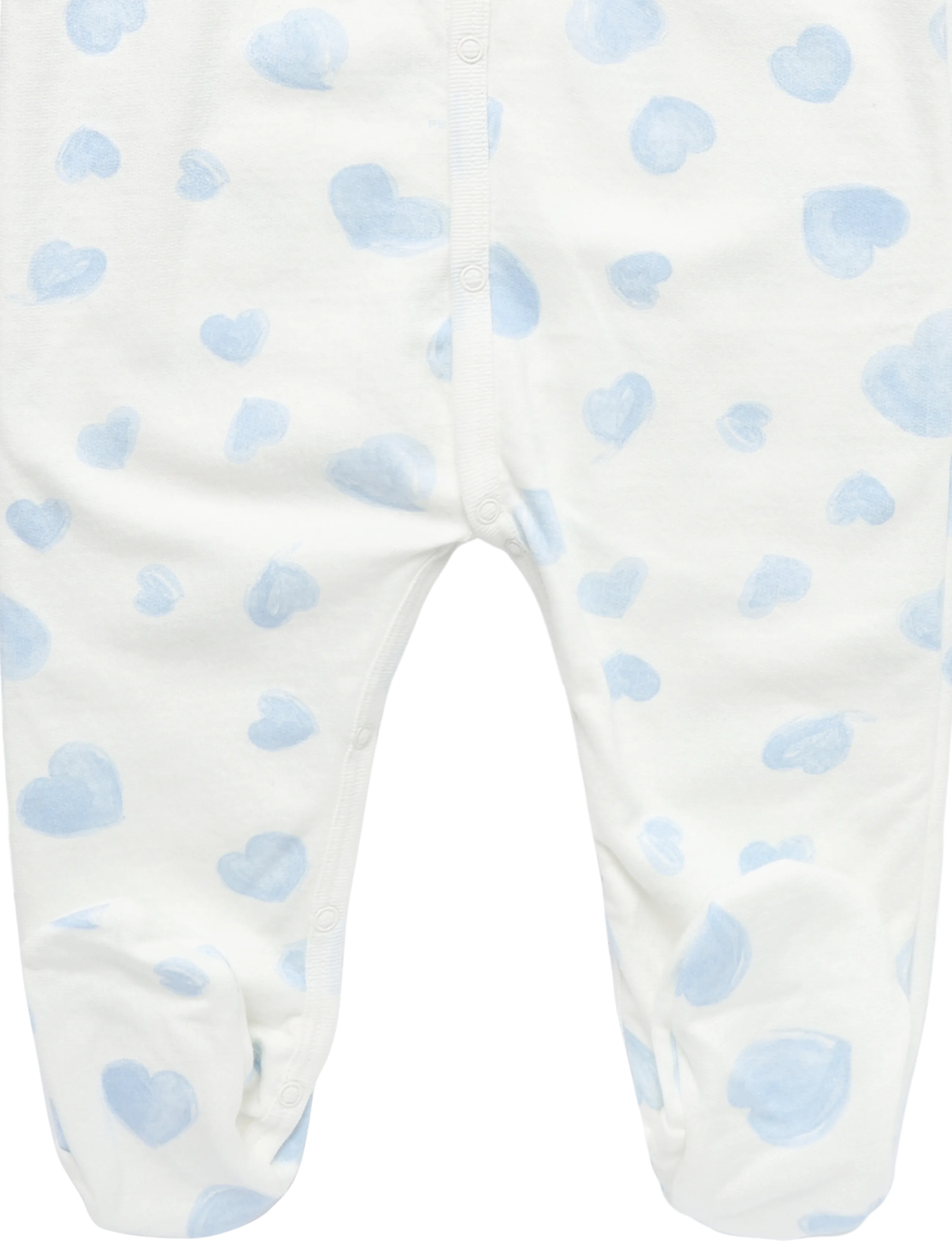 Petit Bateau - SF DORS BIEN Y - schlafoveralls - marshmallow/adriatic - 3