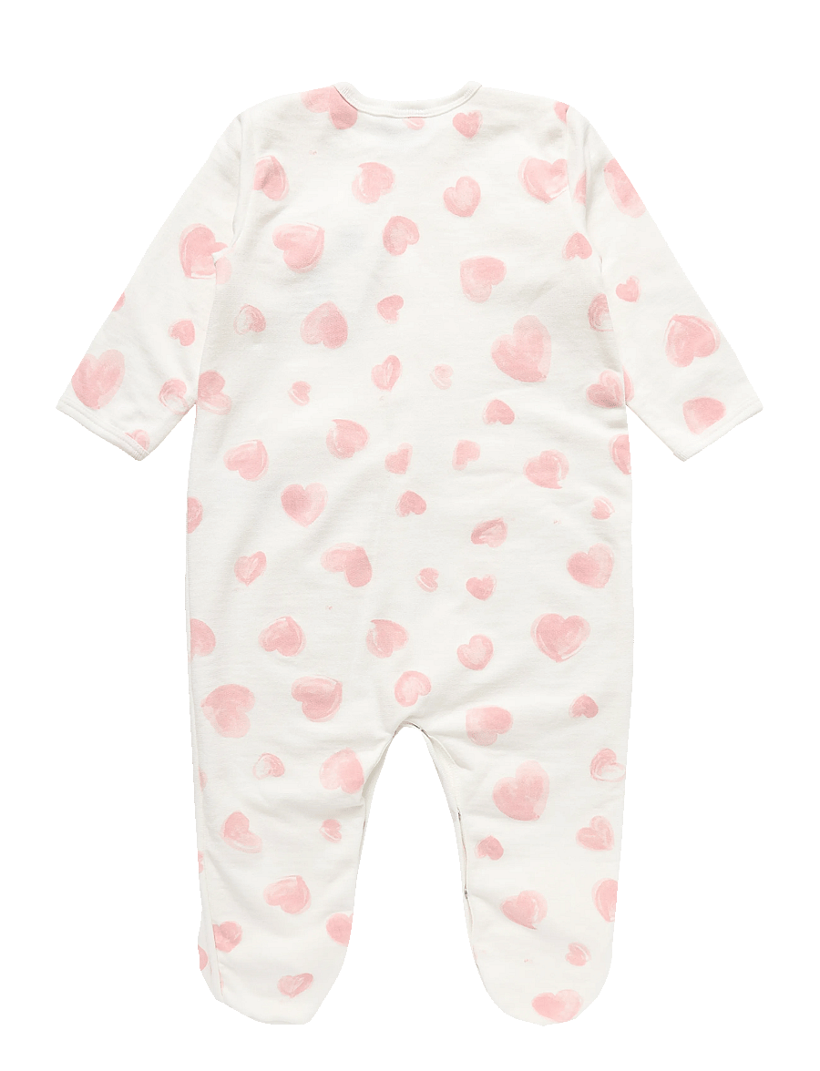 Petit Bateau - SF DORS BIEN Y - schlafoveralls - marshmallow/charme - 1