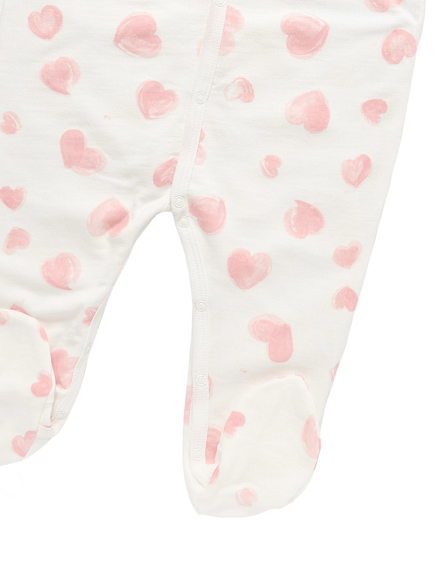 Petit Bateau - SF DORS BIEN Y - schlafoveralls - marshmallow/charme - 3