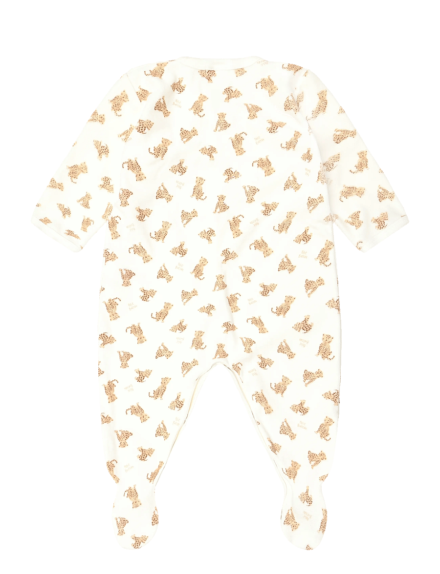 Petit Bateau - SF DORS BIEN Y - schlafoveralls - marshmallow/multico - 1