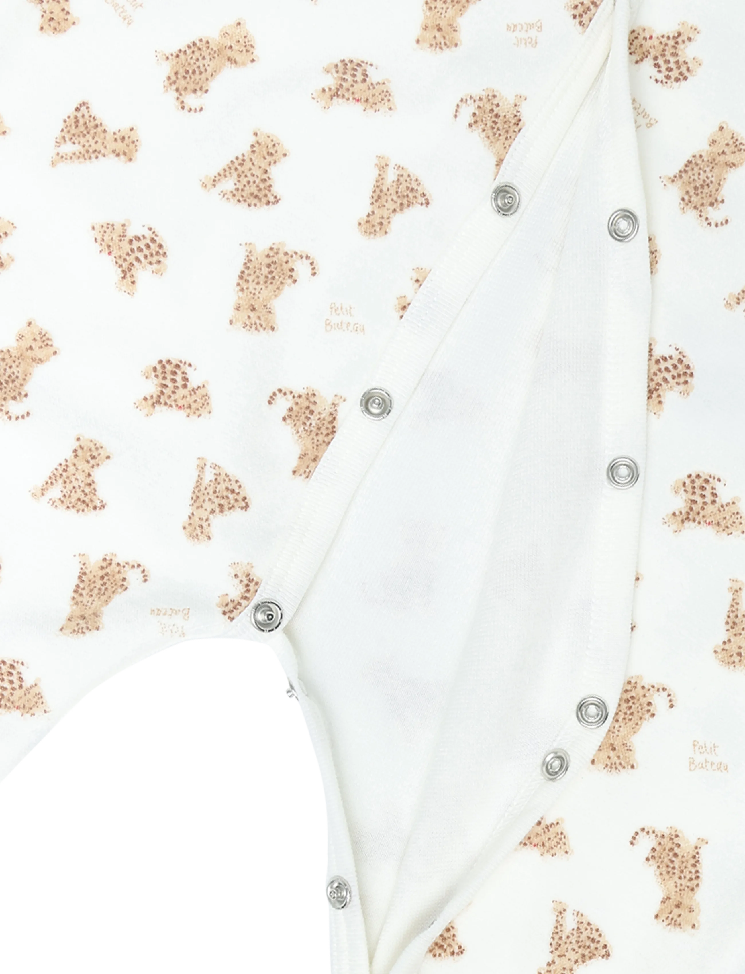 Petit Bateau - SF DORS BIEN Y - schlafoveralls - marshmallow/multico - 3