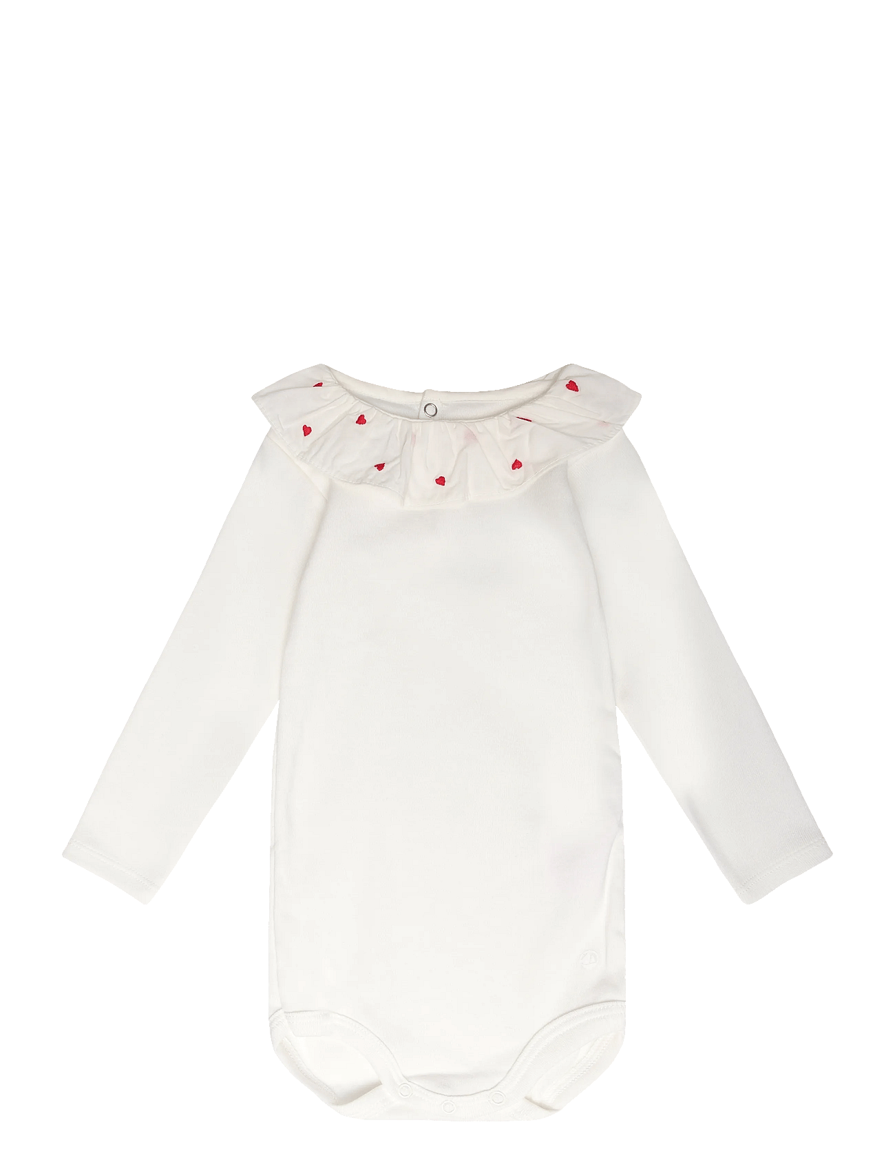 Petit Bateau Sf Bodies Acol Ml - Cream - 67