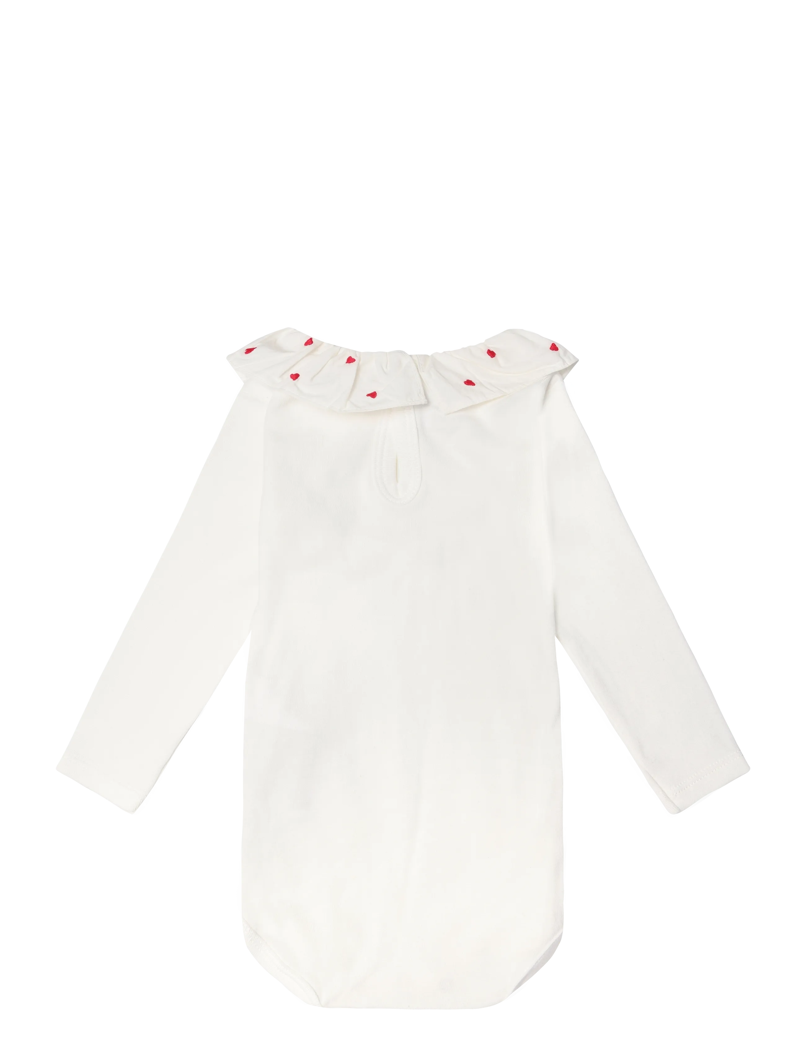 Petit Bateau - SF BODIES ACOL ML - langärmelige bodys - marshmallow - 1
