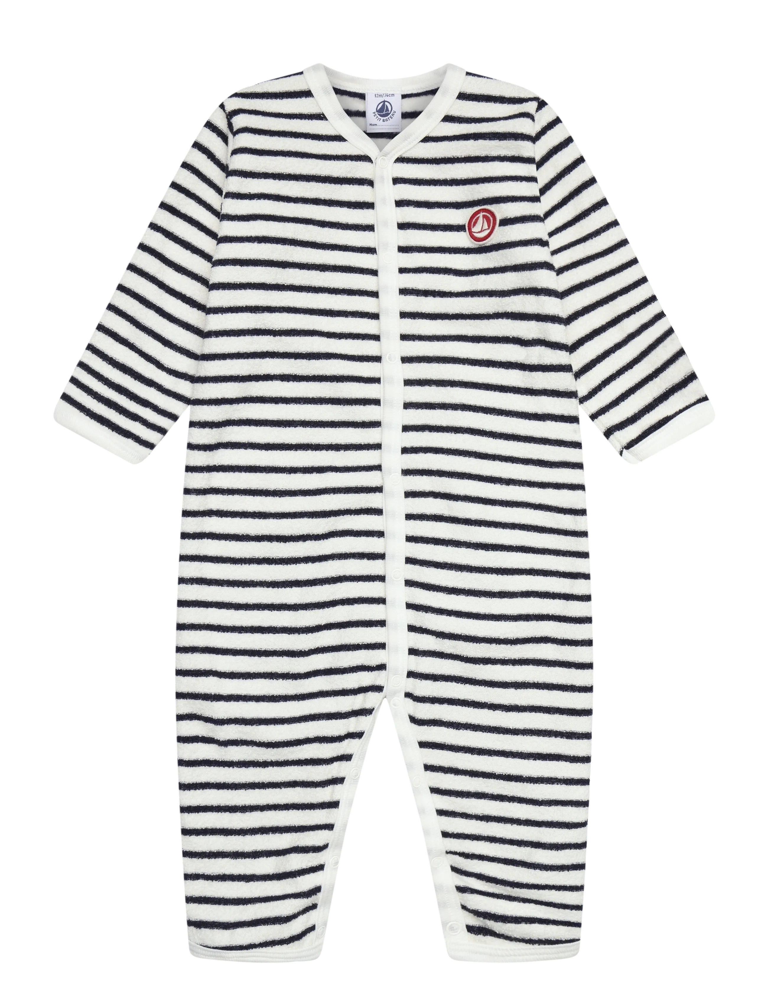 PETIT BATEAU Sf Dors Bien Sans Pieds Weiß - 81 - Kinder
