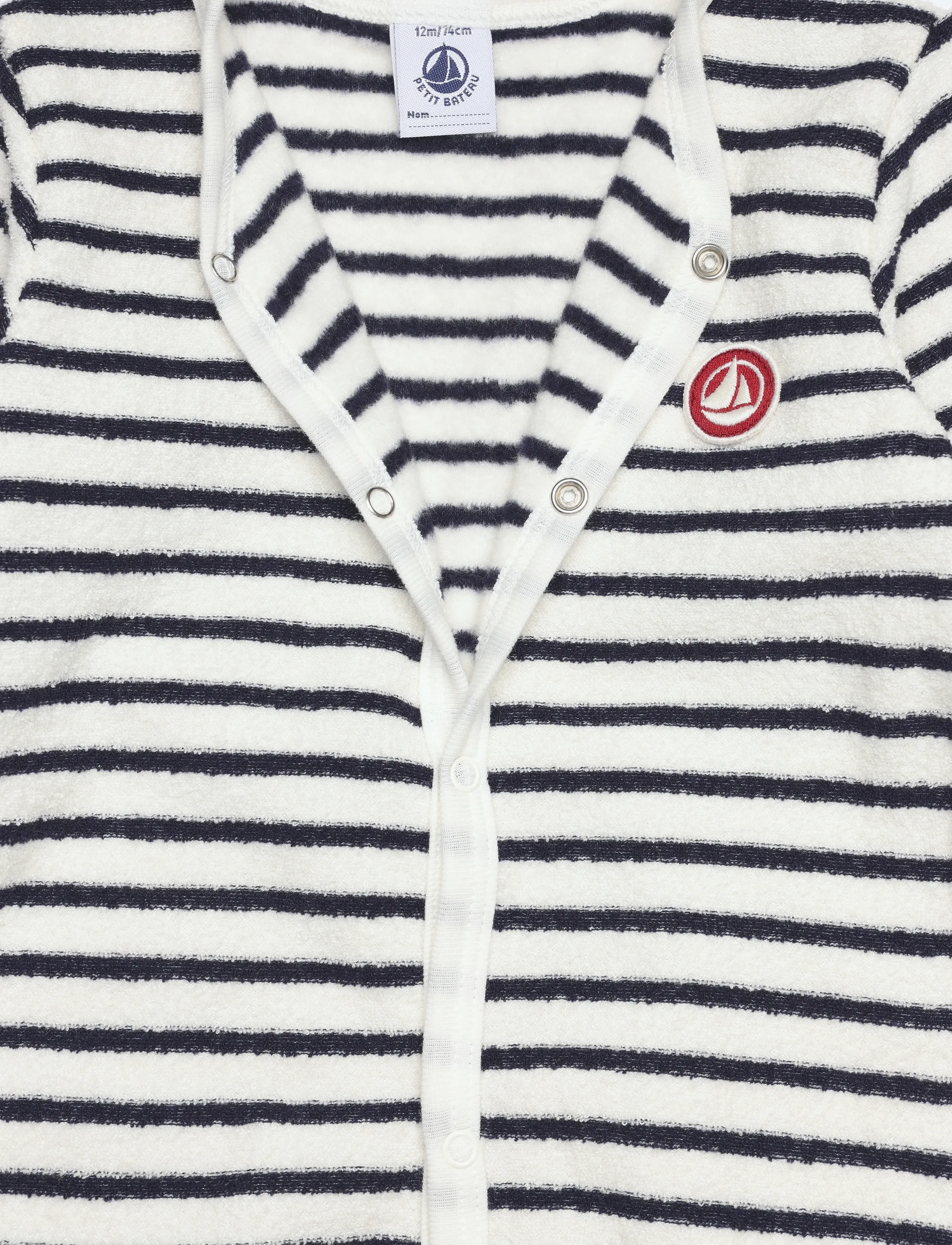 Petit Bateau - SF DORS BIEN  SANS PIEDS - milk/soir - 2