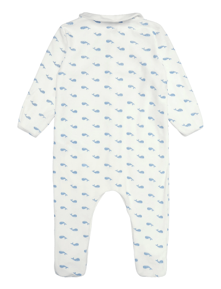 Petit Bateau - SF DORS BIEN Y - langärmelig - marshmallow/adriatic - 1