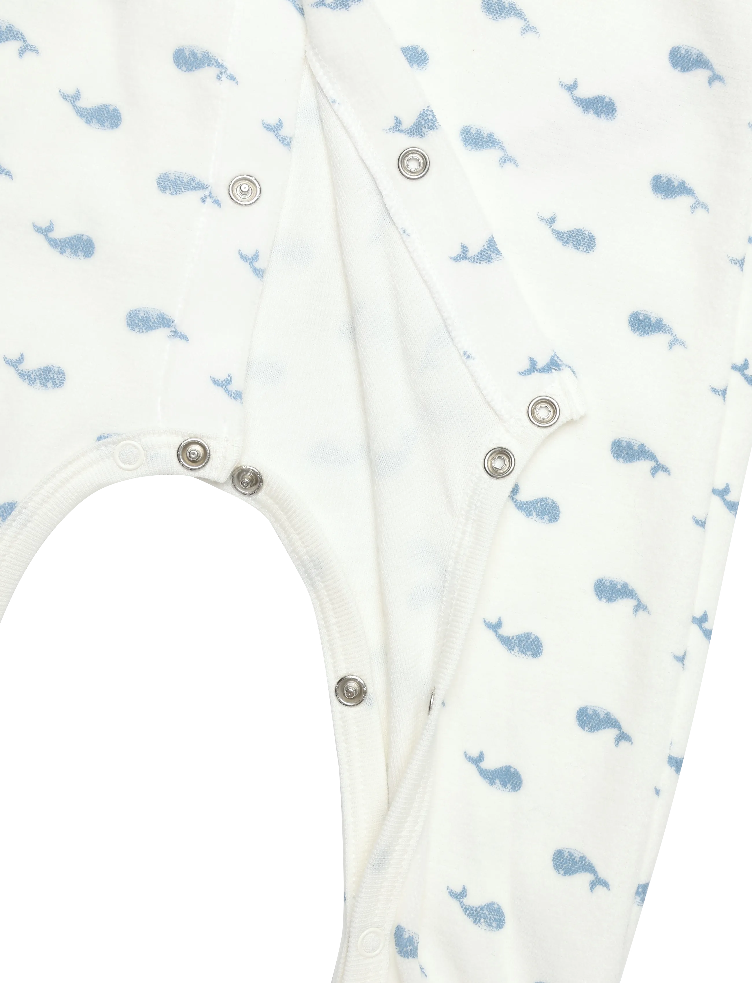 Petit Bateau - SF DORS BIEN Y - langärmelig - marshmallow/adriatic - 3