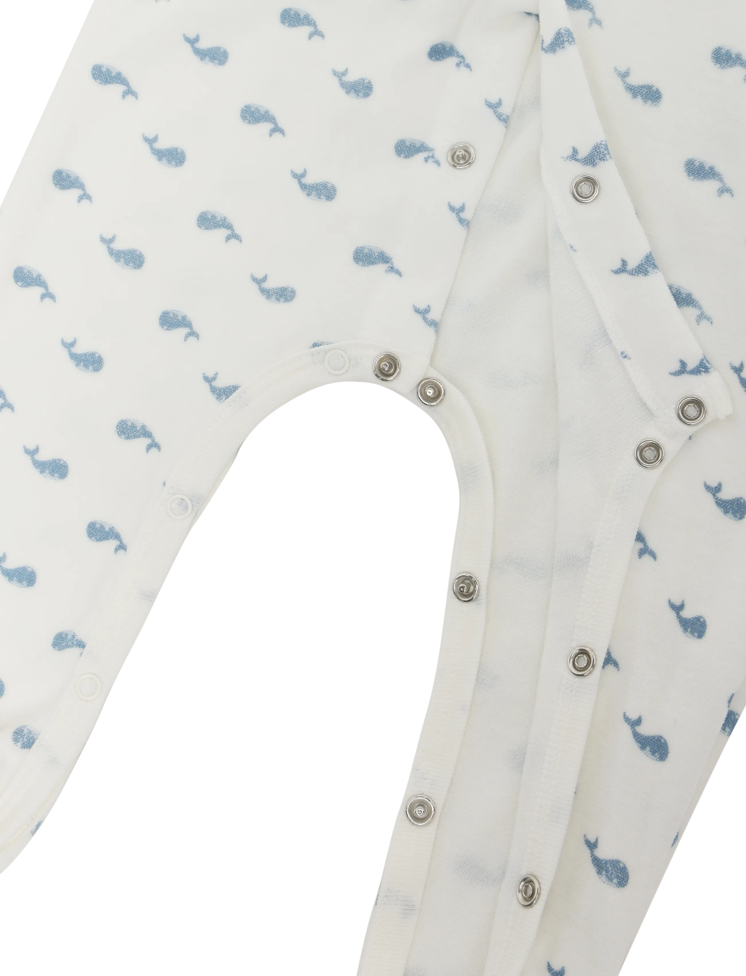 Petit Bateau - SF DORS BIEN Y - laveste priser - marshmallow/adriatic - 3