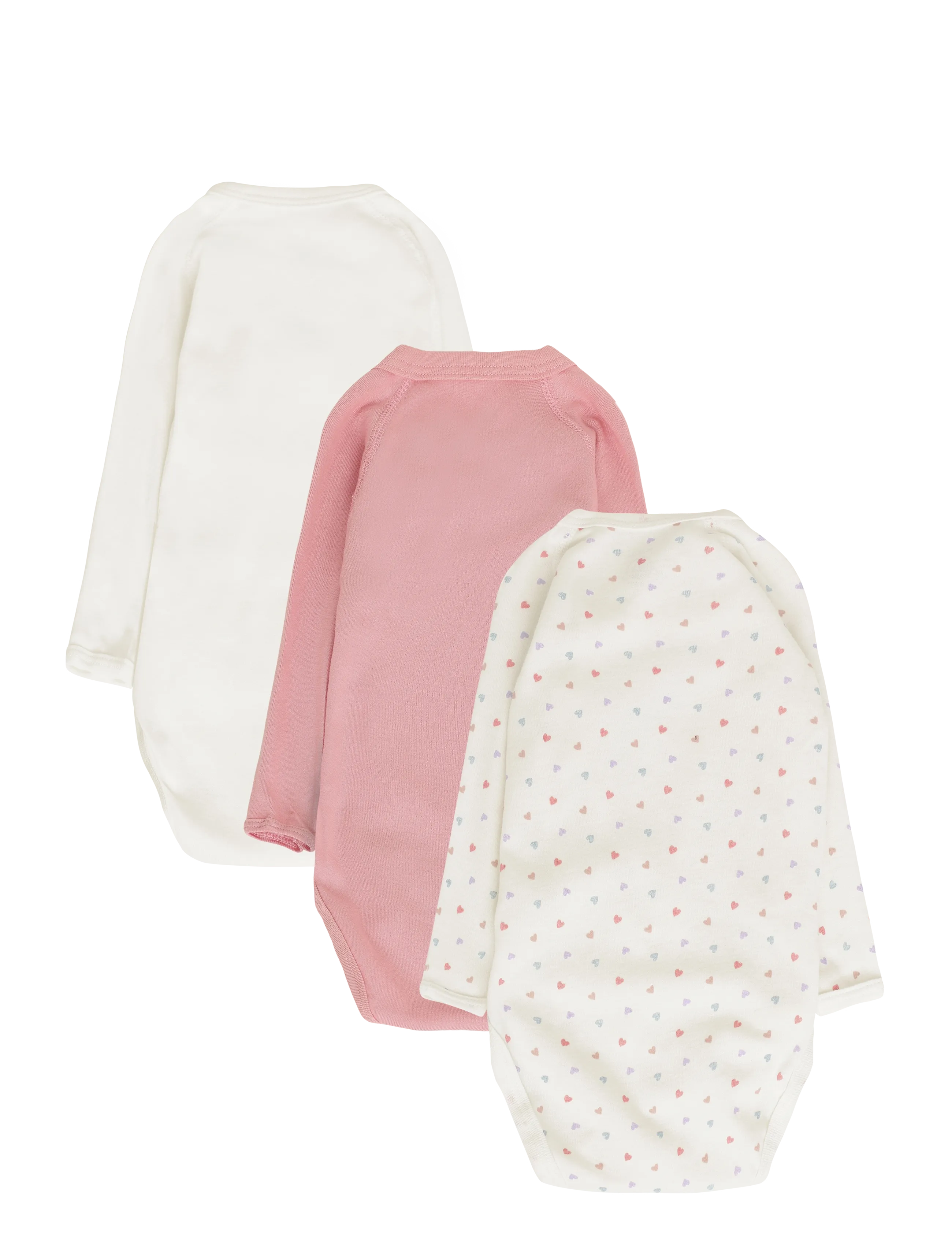 Petit Bateau - SF BODIES NAISSANCE ML - langärmelige bodys - variante 2 - 1