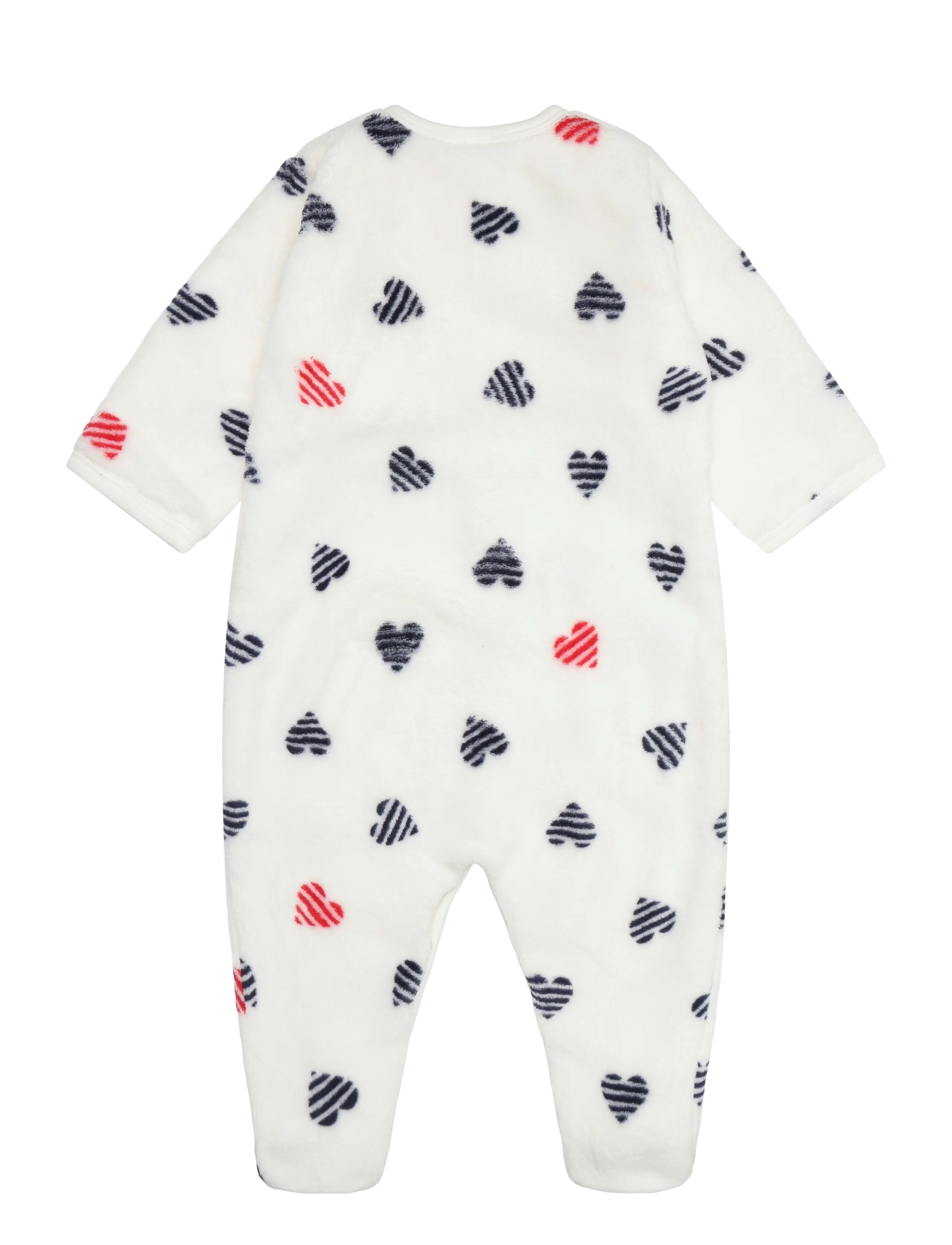 Petit Bateau - COMBICHAUDS - schlafoveralls - marshmallow/multico - 1