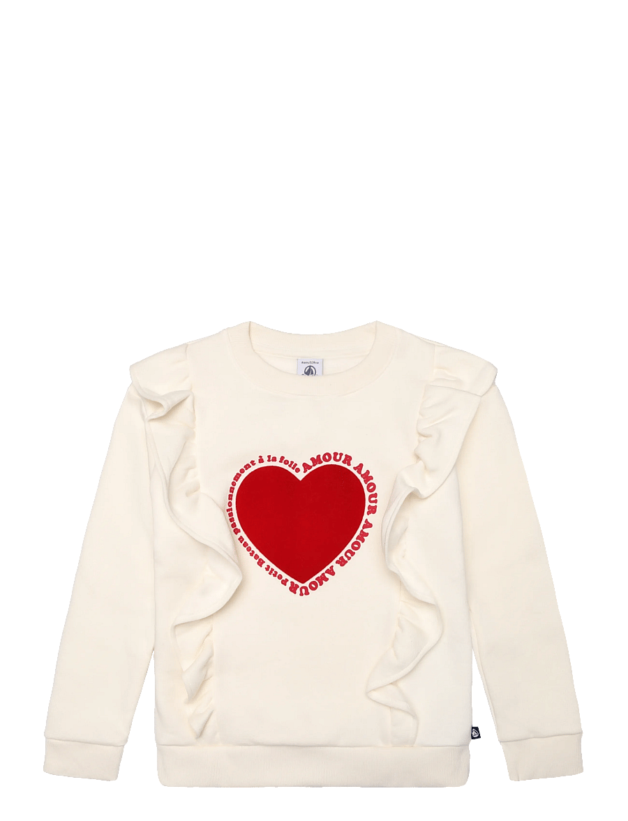Petit Bateau - SWEAT SHIRTS - sweatshirts - milk - 0