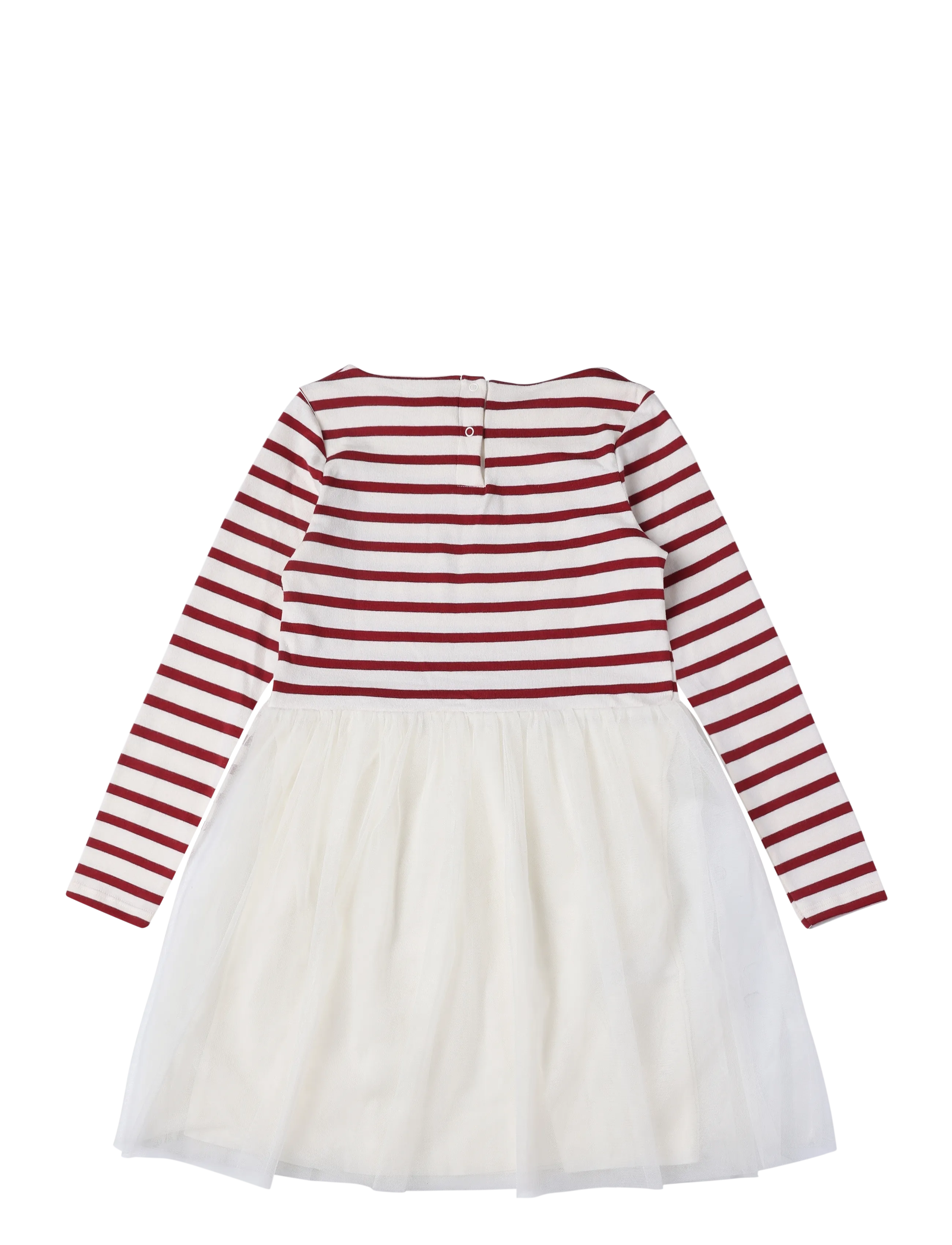 Petit Bateau - ROBES ML - langærmede hverdagskjoler - milk/amarante - 1