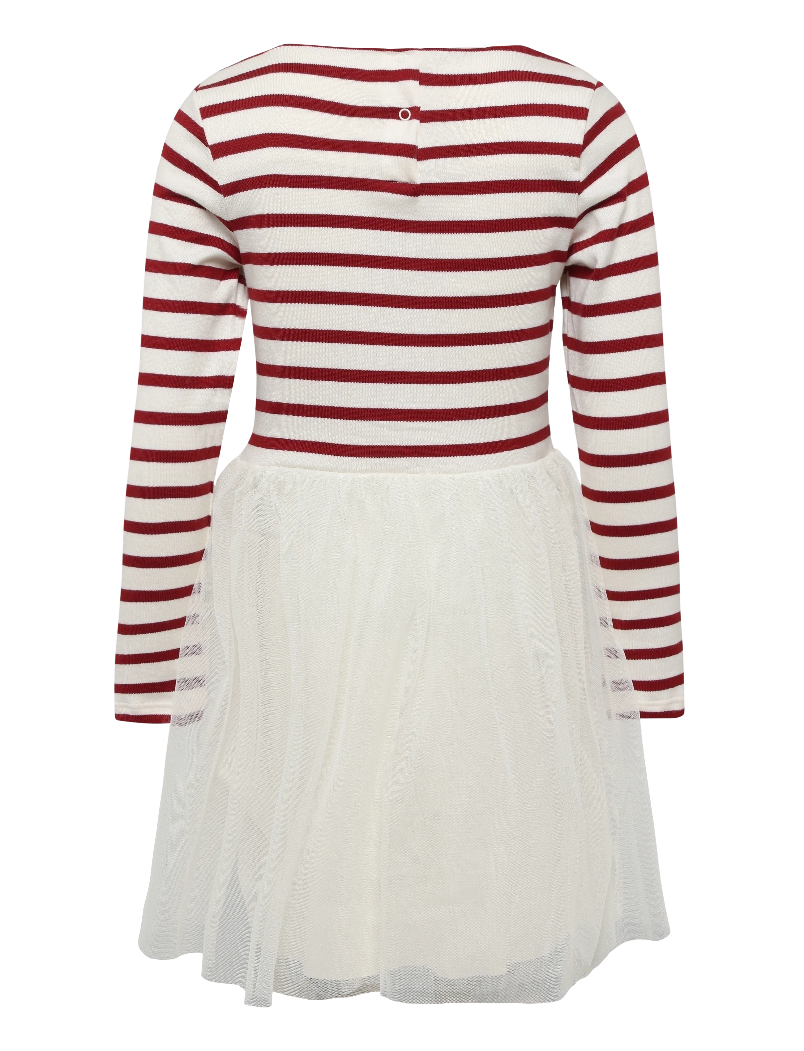 Petit Bateau - ROBES ML - milk/amarante - 1