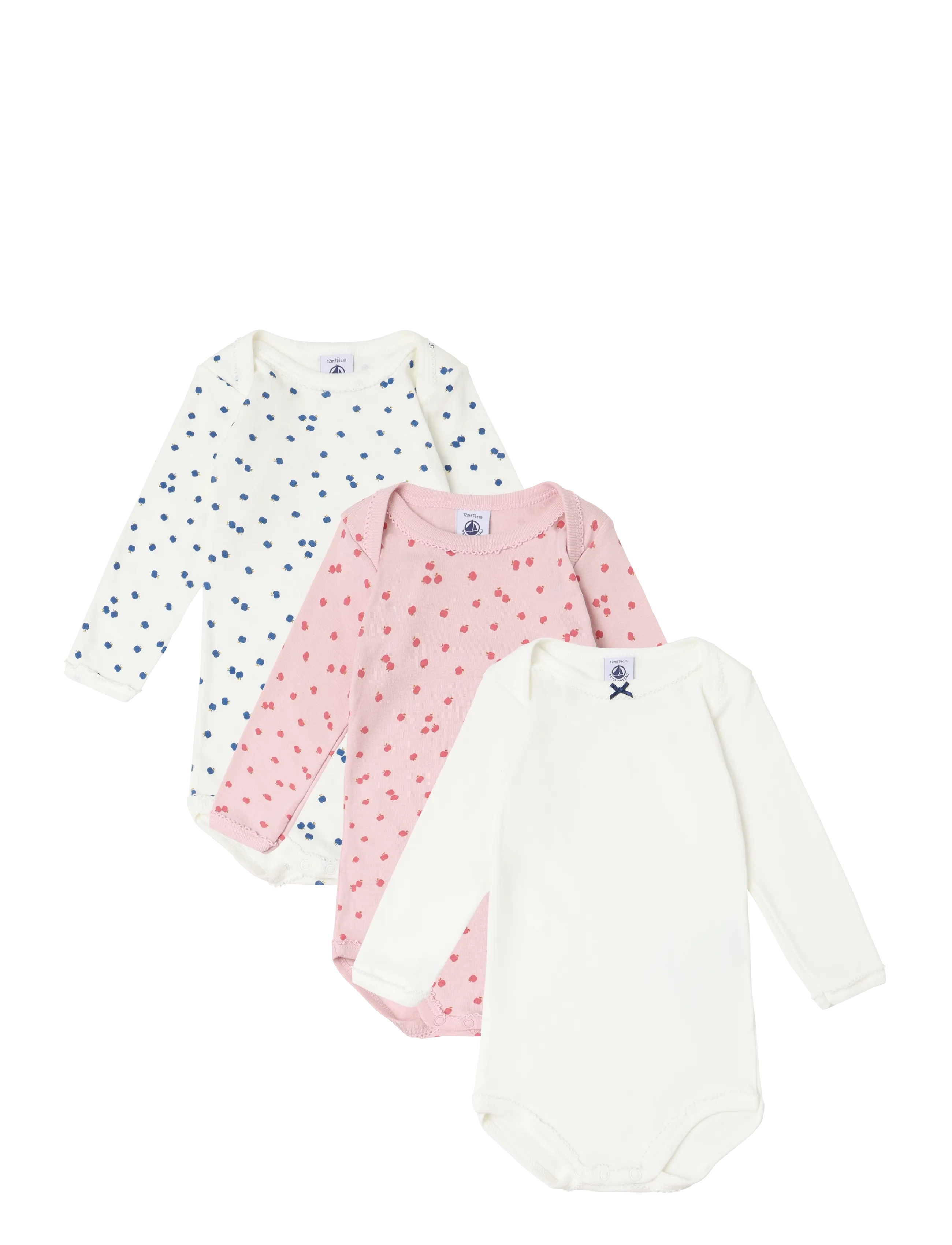 Petit Bateau SF BODIES US ML - Einkaufen nach Alter von - VARIANTE 1 / cream