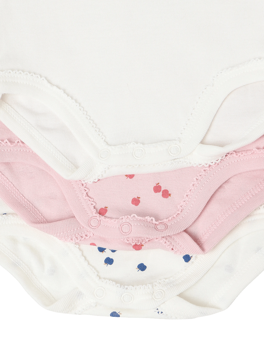 Petit Bateau - SF BODIES US ML - langärmelige bodys - variante 1 - 3