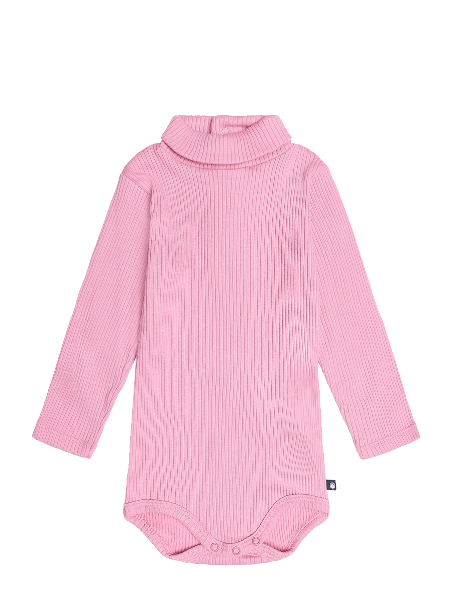 Petit Bateau - SF BODIES ACOL ML - langærmede bodyer - boudoir - 0