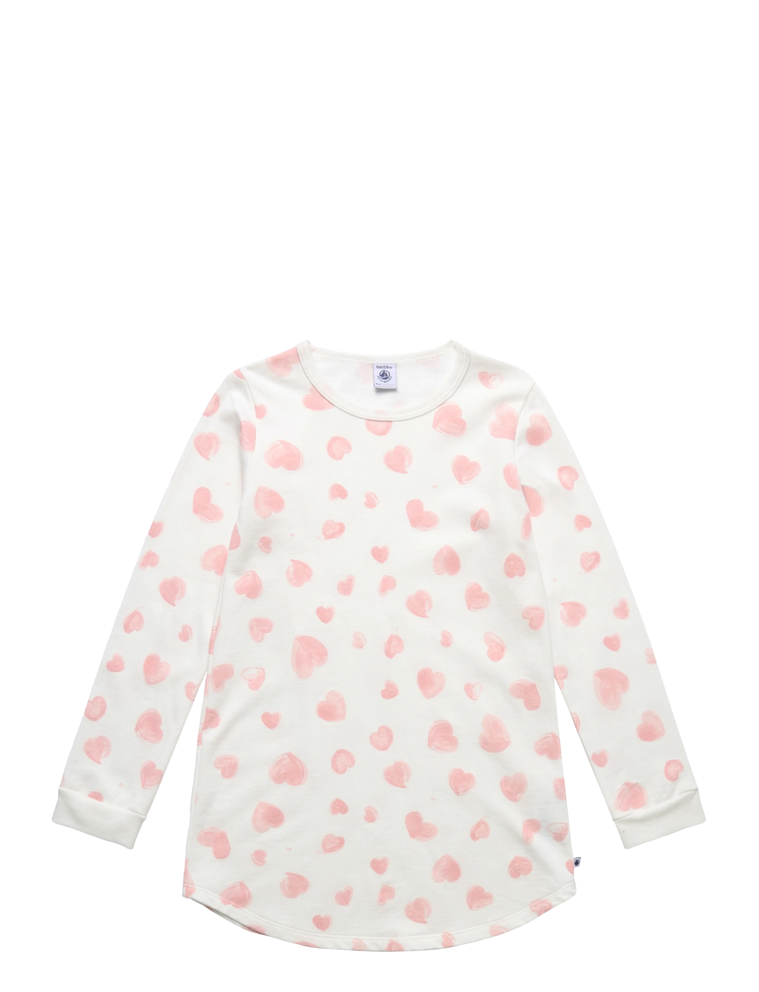 Petit Bateau Sf Chemises De Nuit Legging, 116, Pyjamas, Weiß - Nightdresses, Kinder