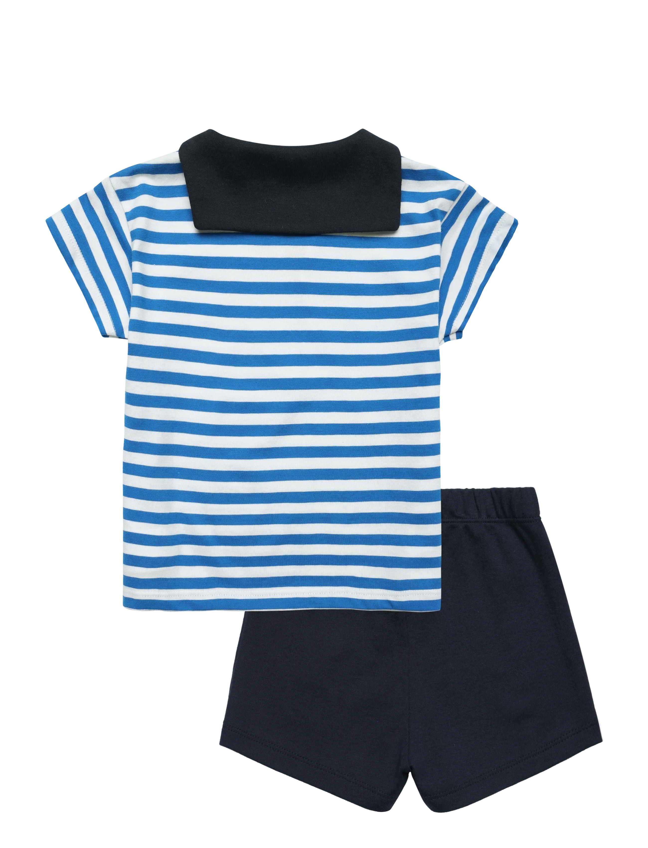 Petit Bateau - ENSEMBLE COURT - sets mit kurzärmeligem t-shirt - porcelana/smoking - 1