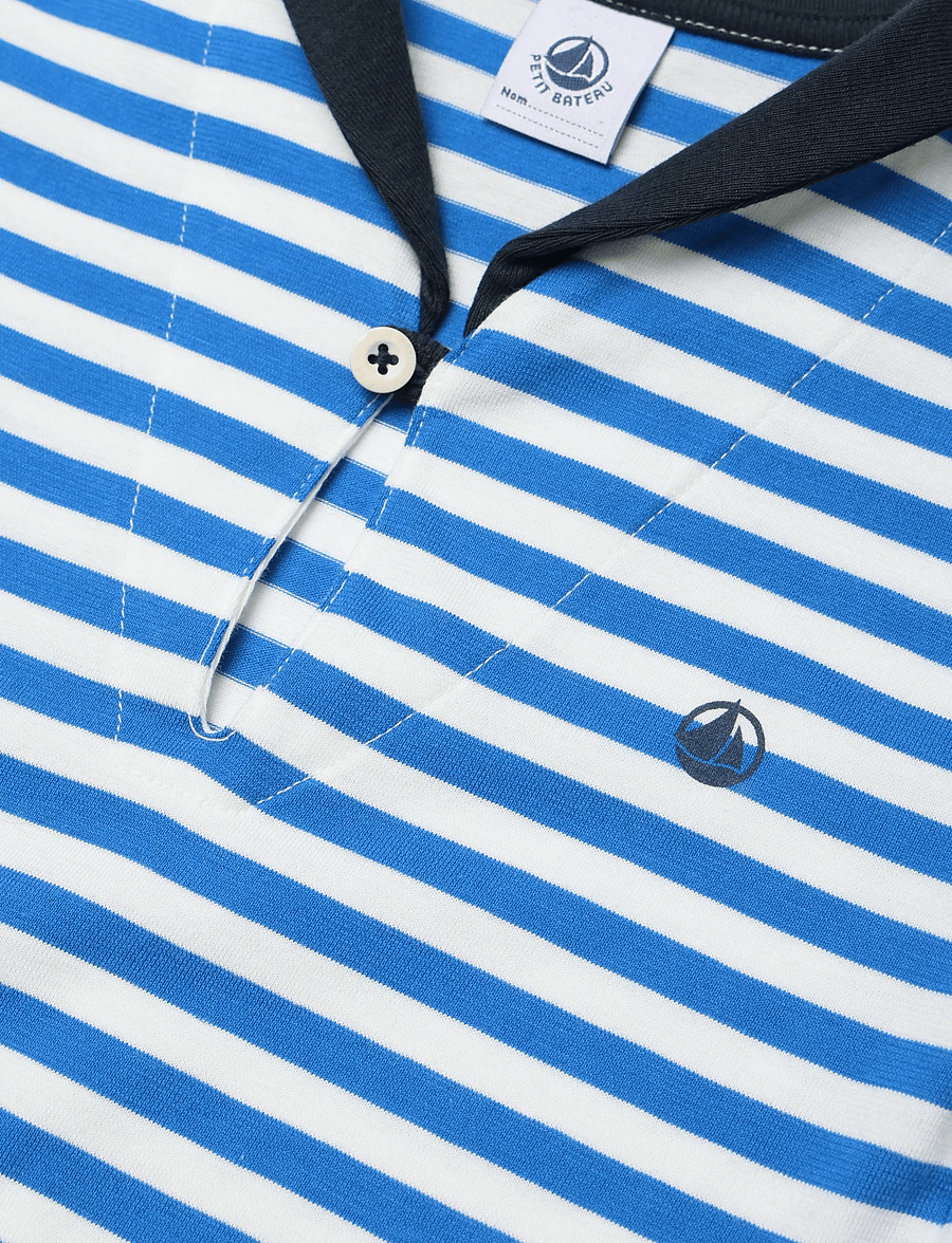 Petit Bateau - ENSEMBLE COURT - sets mit kurzärmeligem t-shirt - porcelana/smoking - 2
