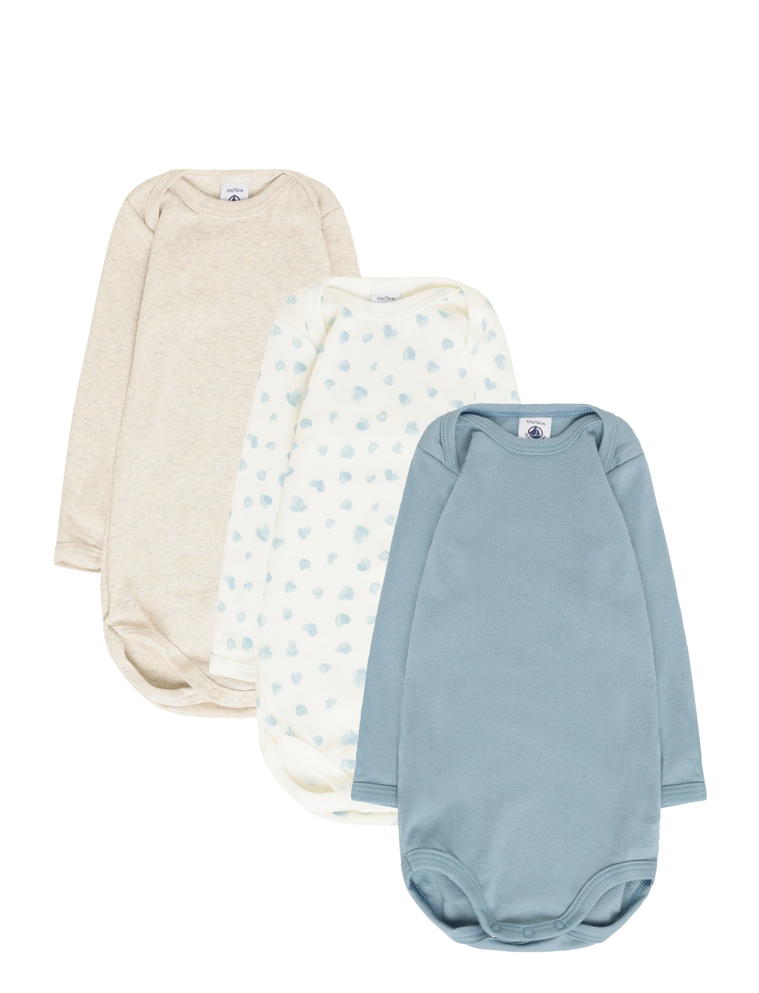 Petit Bateau SF BODIES US ML - Neuheiten - VARIANTE 1 / beige