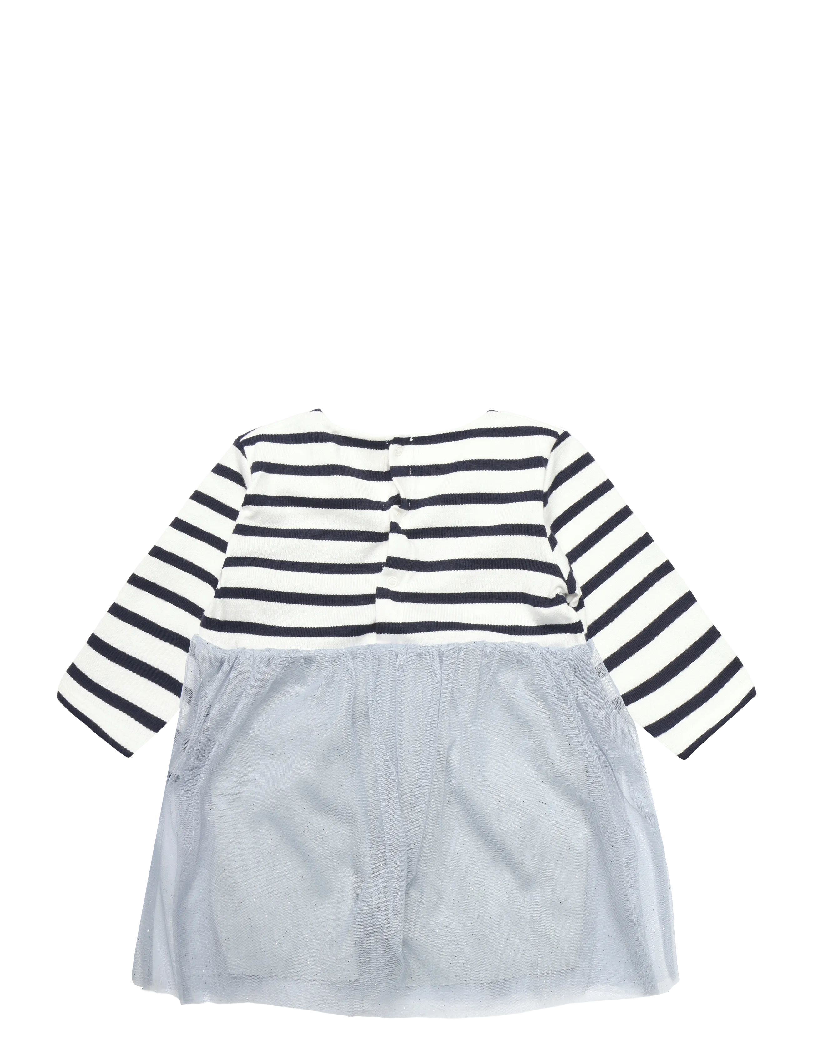 Petit Bateau - ROBES ML - långärmade babyklänningar - co2/multico - 1
