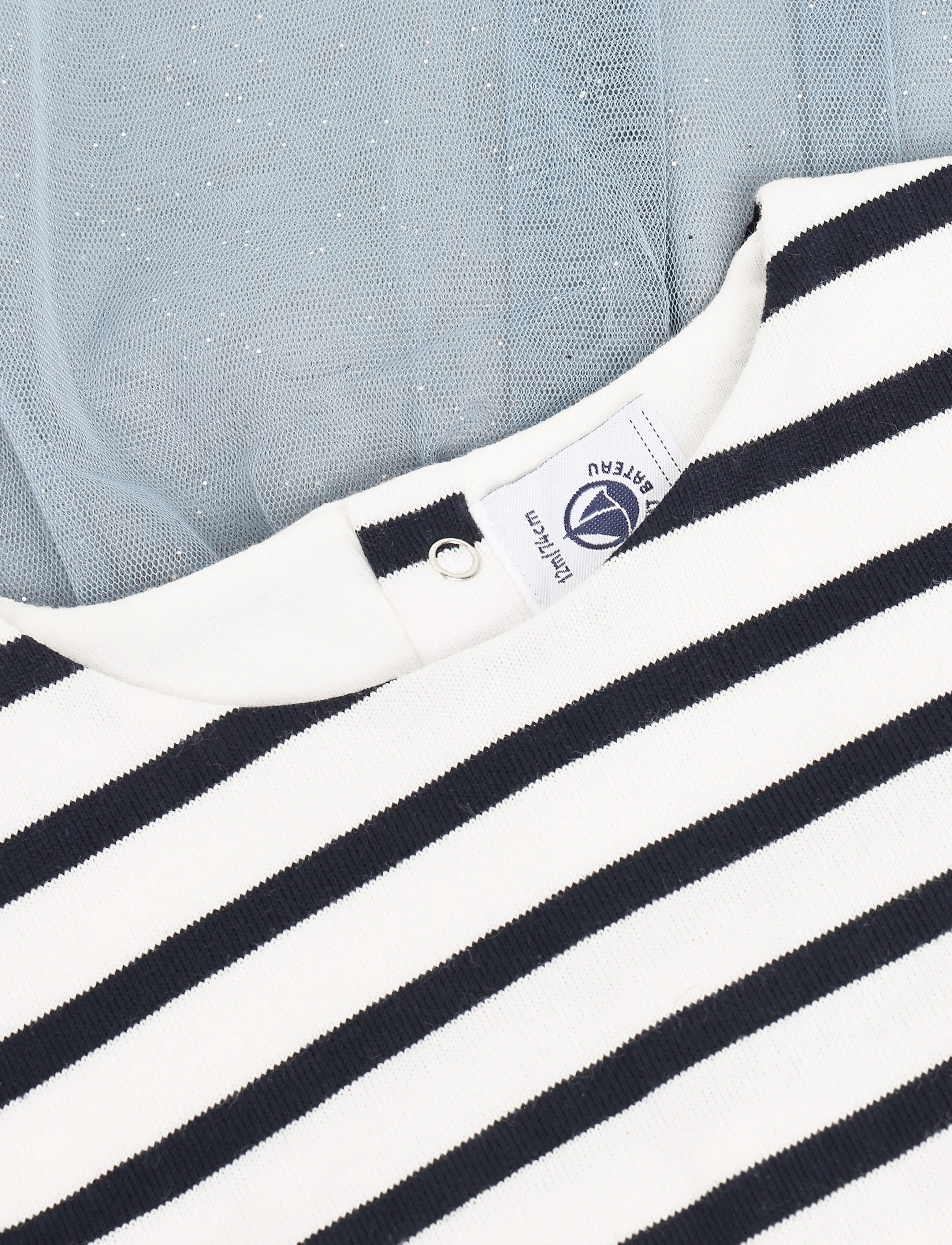 Petit Bateau - ROBES ML - långärmade babyklänningar - co2/multico - 2