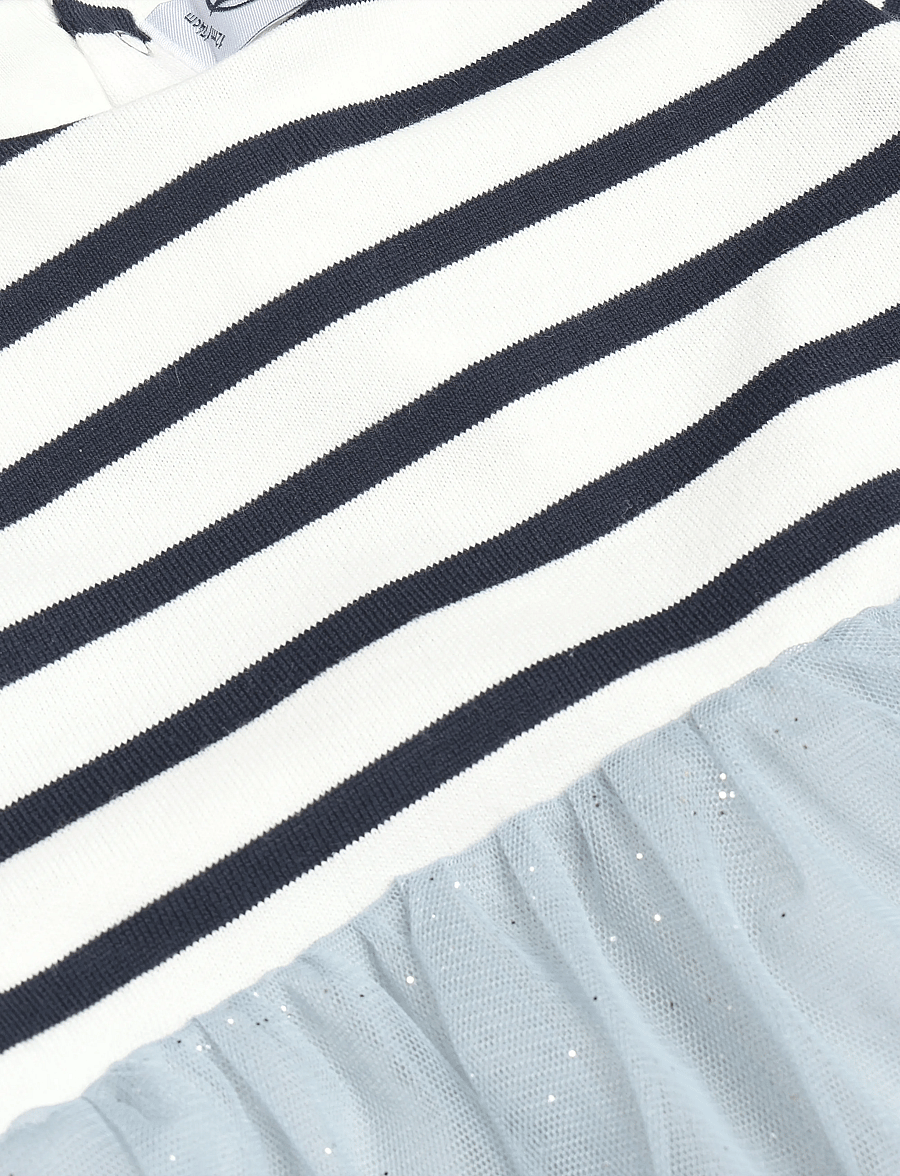 Petit Bateau - ROBES ML - långärmade babyklänningar - co2/multico - 2