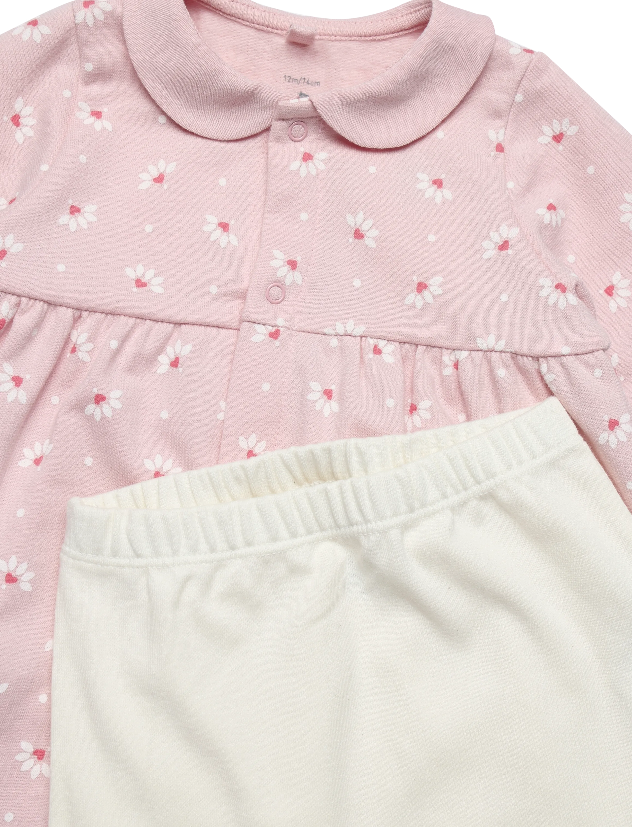 Petit Bateau - ROBES ML - langærmede babykjoler - joli/multico - 2