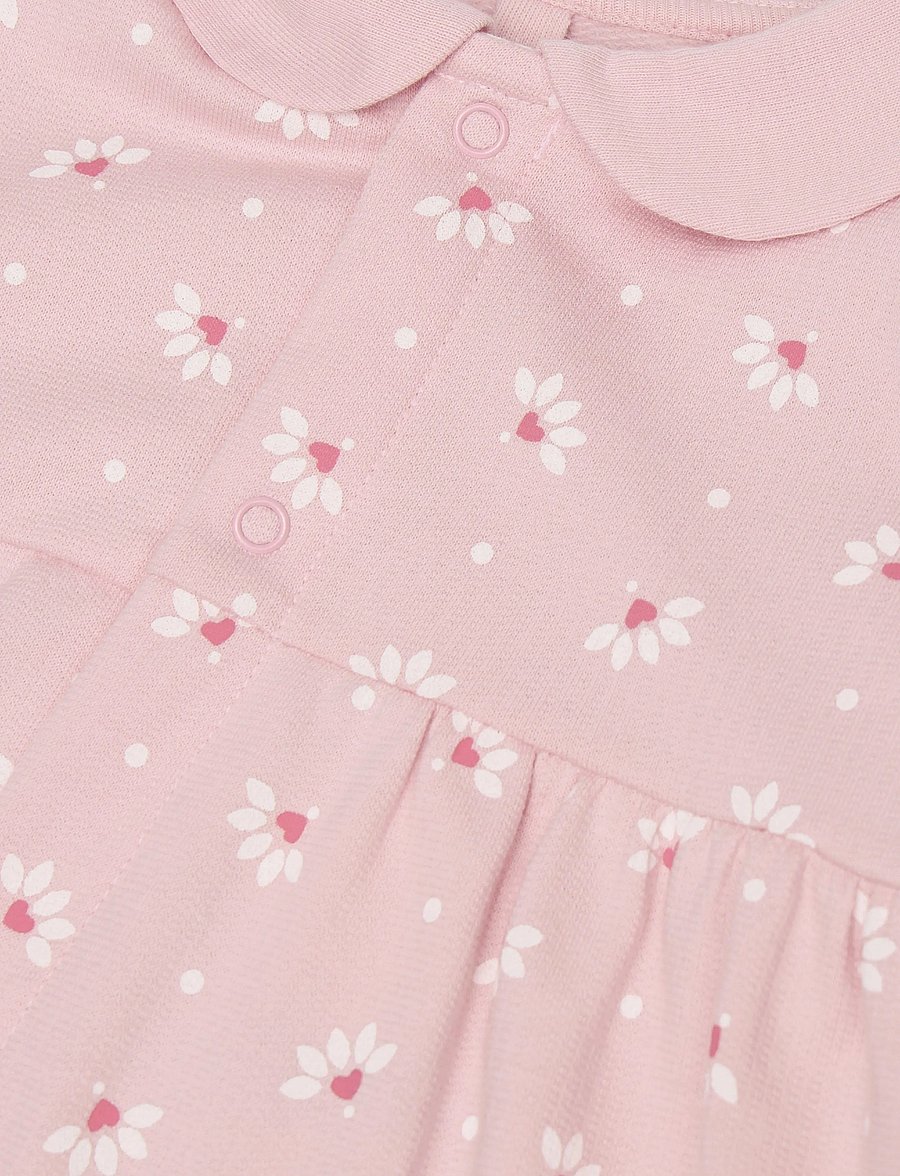 Petit Bateau - ROBES ML - langærmede babykjoler - joli/multico - 3