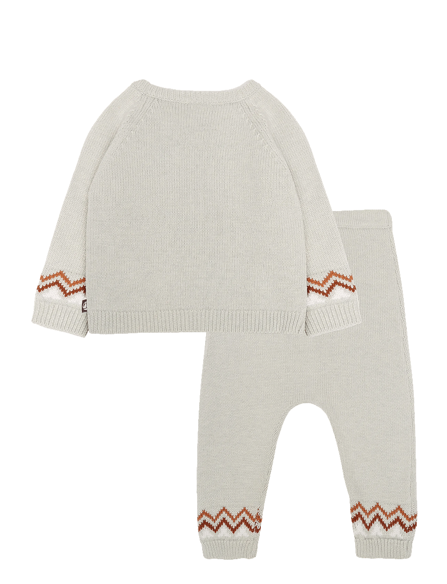 Petit Bateau - ENSEMBLE LONG - sets mit langärmeligem t-shirt - montelimar/multico - 1