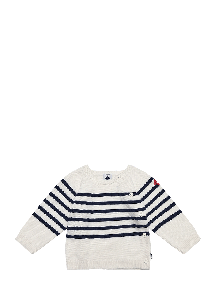 Petit Bateau - ENSEMBLE LONG - trøjer - marshmallow/soir - 0