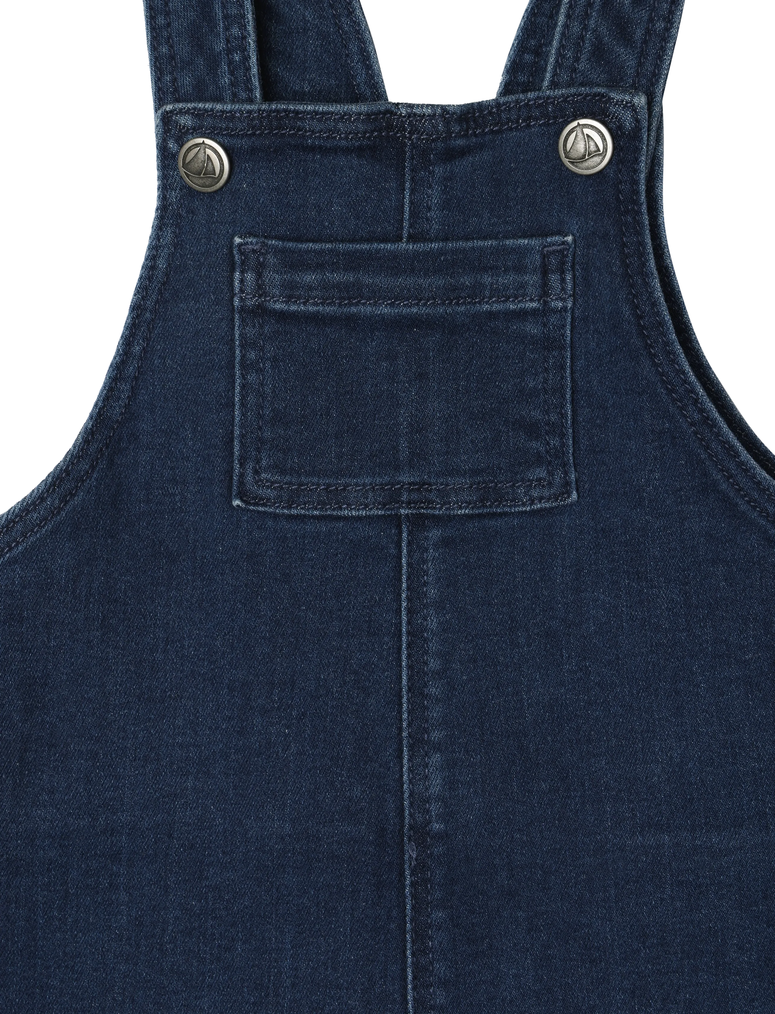 Petit Bateau - SALOPETTE LONGUE - denim moyen - 2