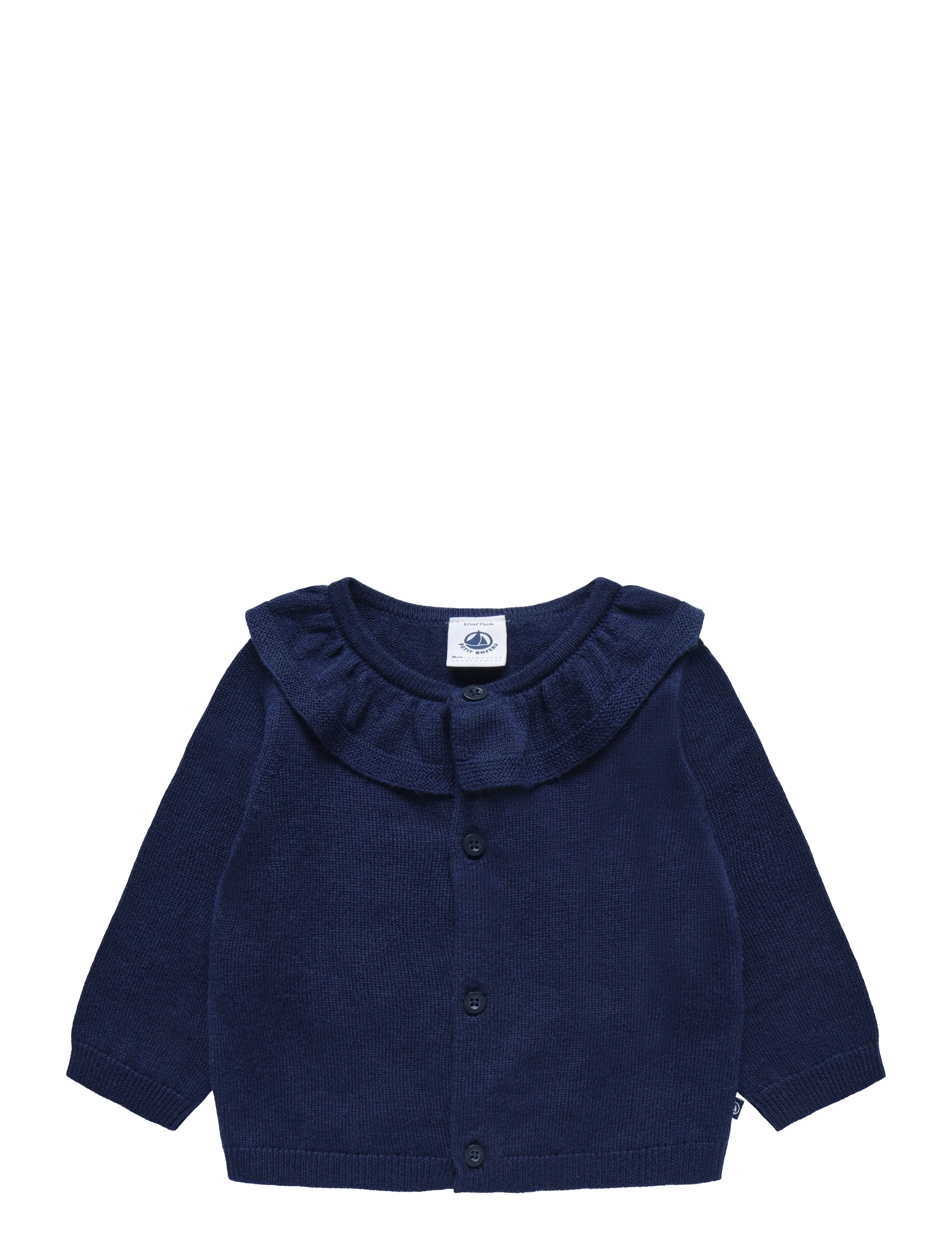 Petit Bateau Cardigans Jour, 81, Knitwear, Marineblau - Cardigans, Kinder