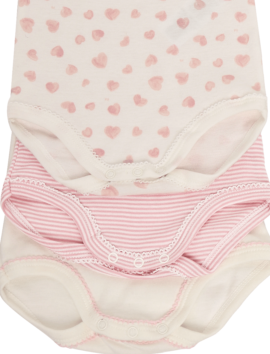 Petit Bateau - SF BODIES US ML - long-sleeved bodies - variante 1 - 3
