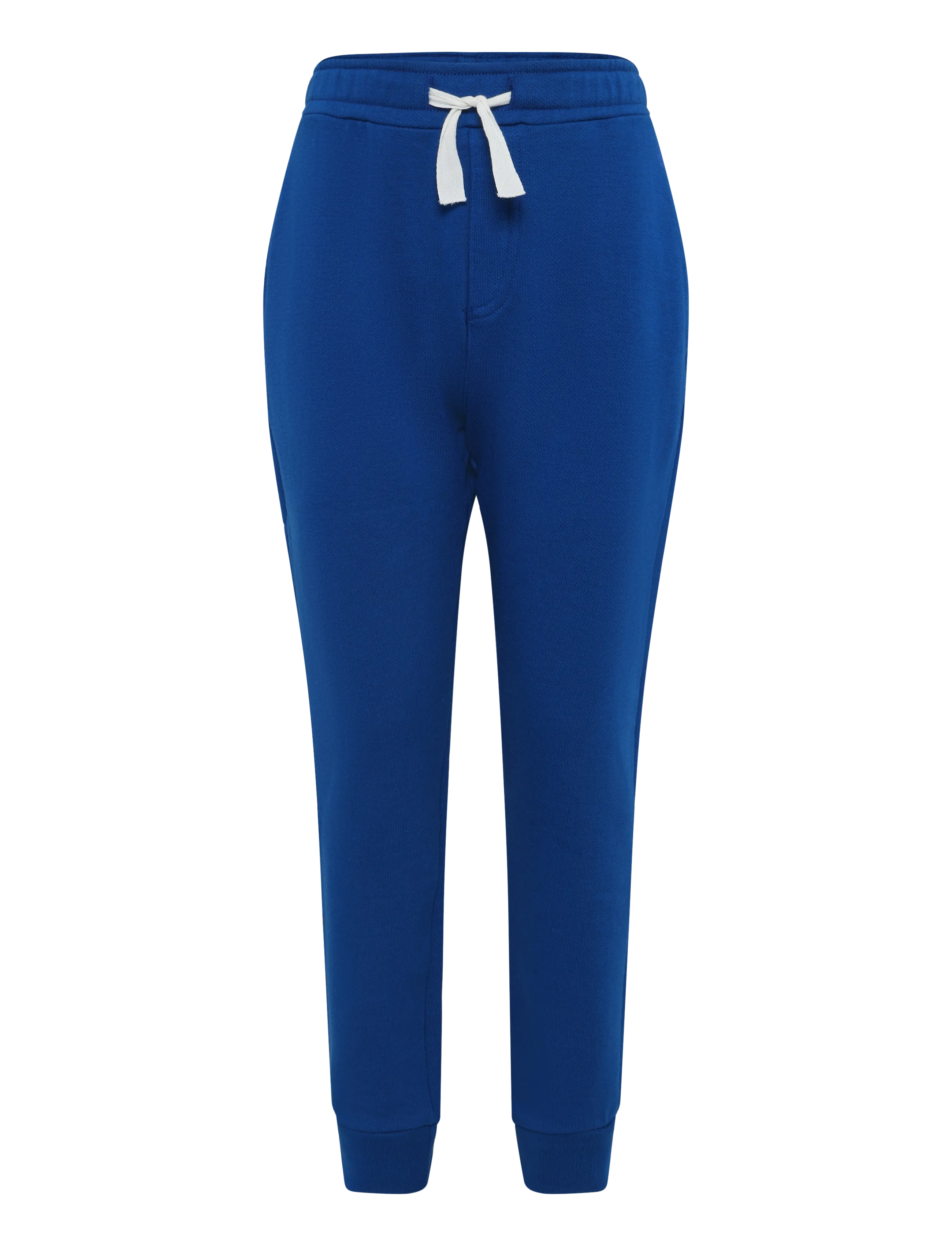 Petit Bateau Sf Pantalons Maille, 128, Unterteile, Blau - Sweatpants, Kinder