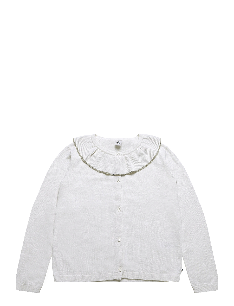 Petit Bateau - CARDIGANS JOUR - léttir jakkar - marshmallow/argent - 0