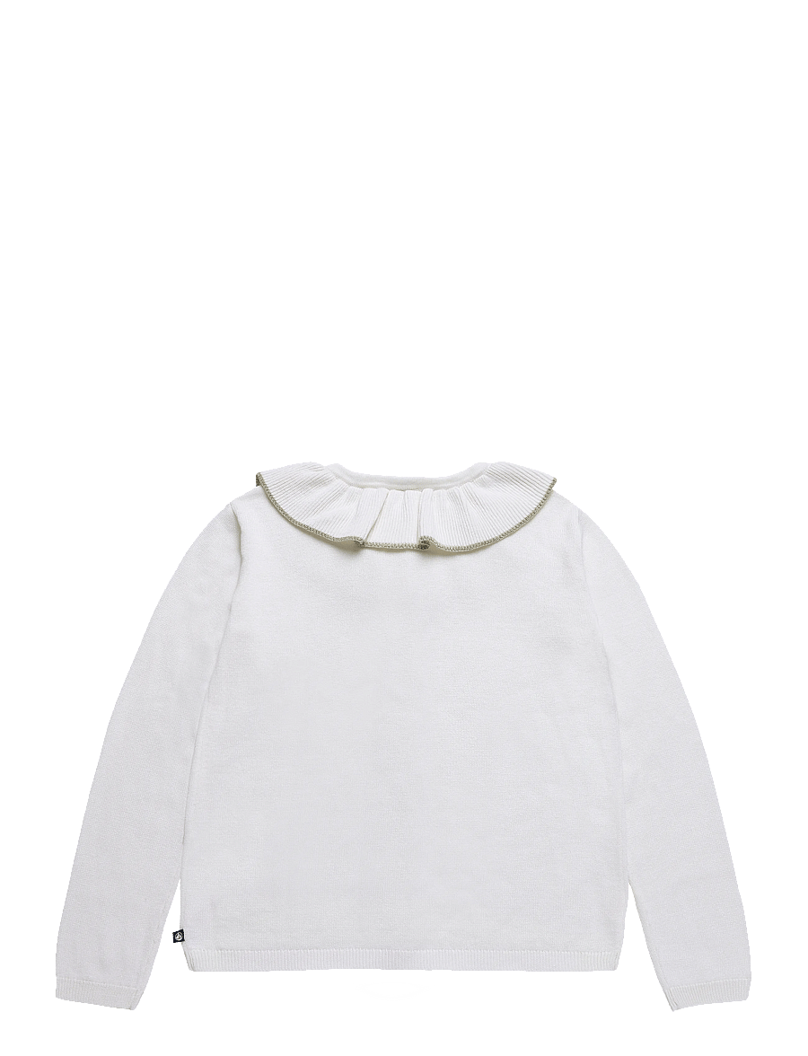 Petit Bateau - CARDIGANS JOUR - léttir jakkar - marshmallow/argent - 1