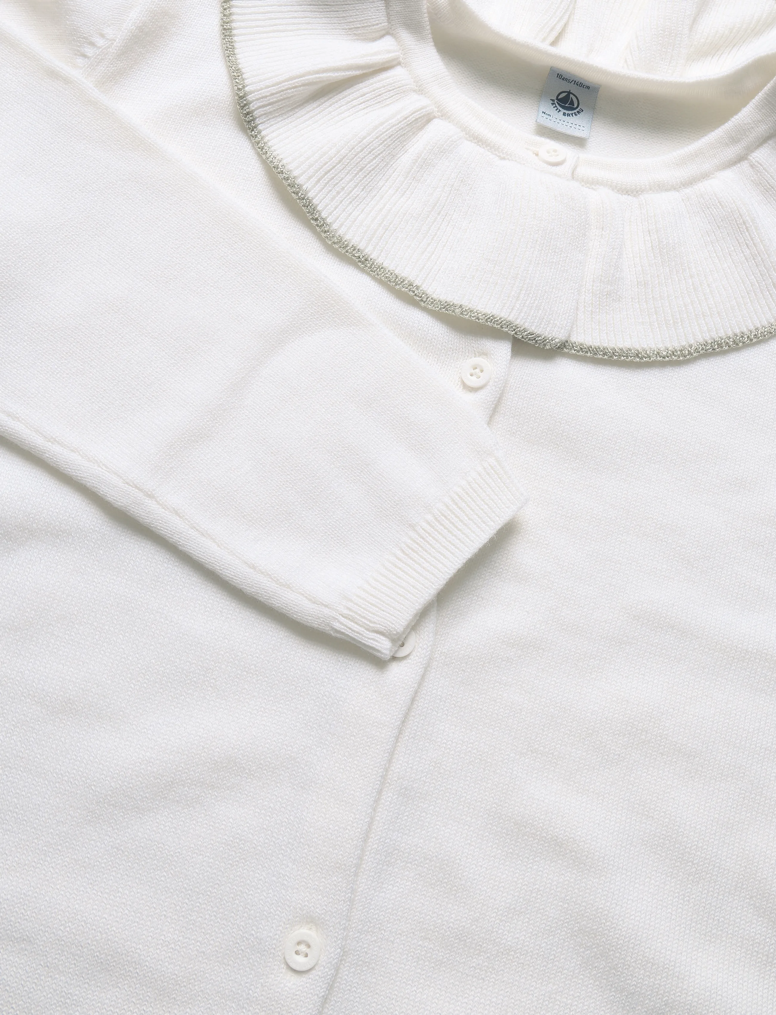 Petit Bateau - CARDIGANS JOUR - marshmallow/argent - 2