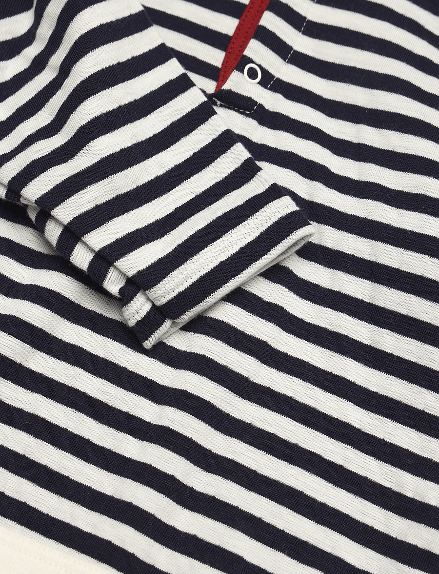 Petit Bateau - TEE SHIRTS ML JOUR - langærmede t-shirts - soir/milk - 2