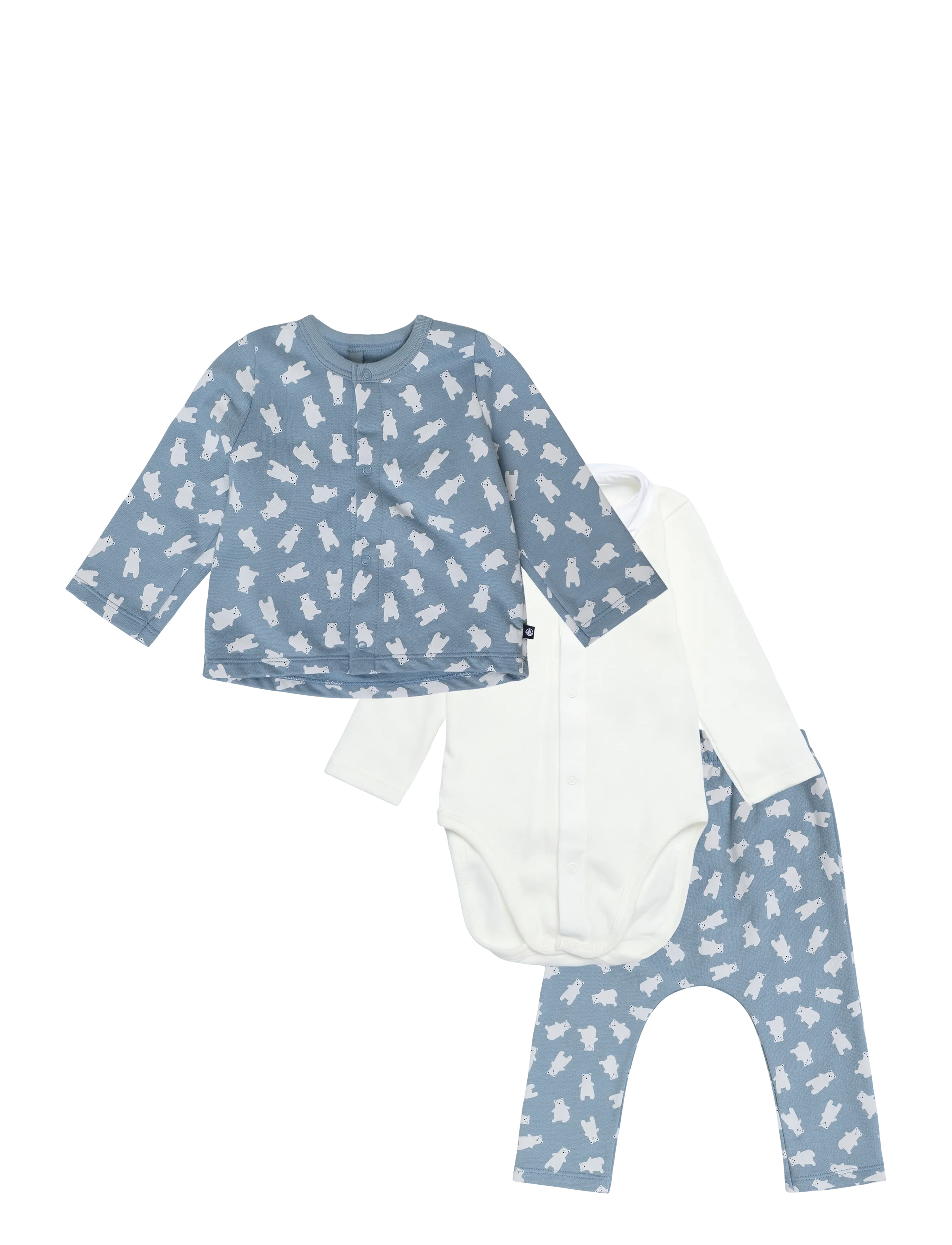 Petit Bateau ENSEMBLE LONG - Petit Bateau - ADRIATIC/MULTICO / blue
