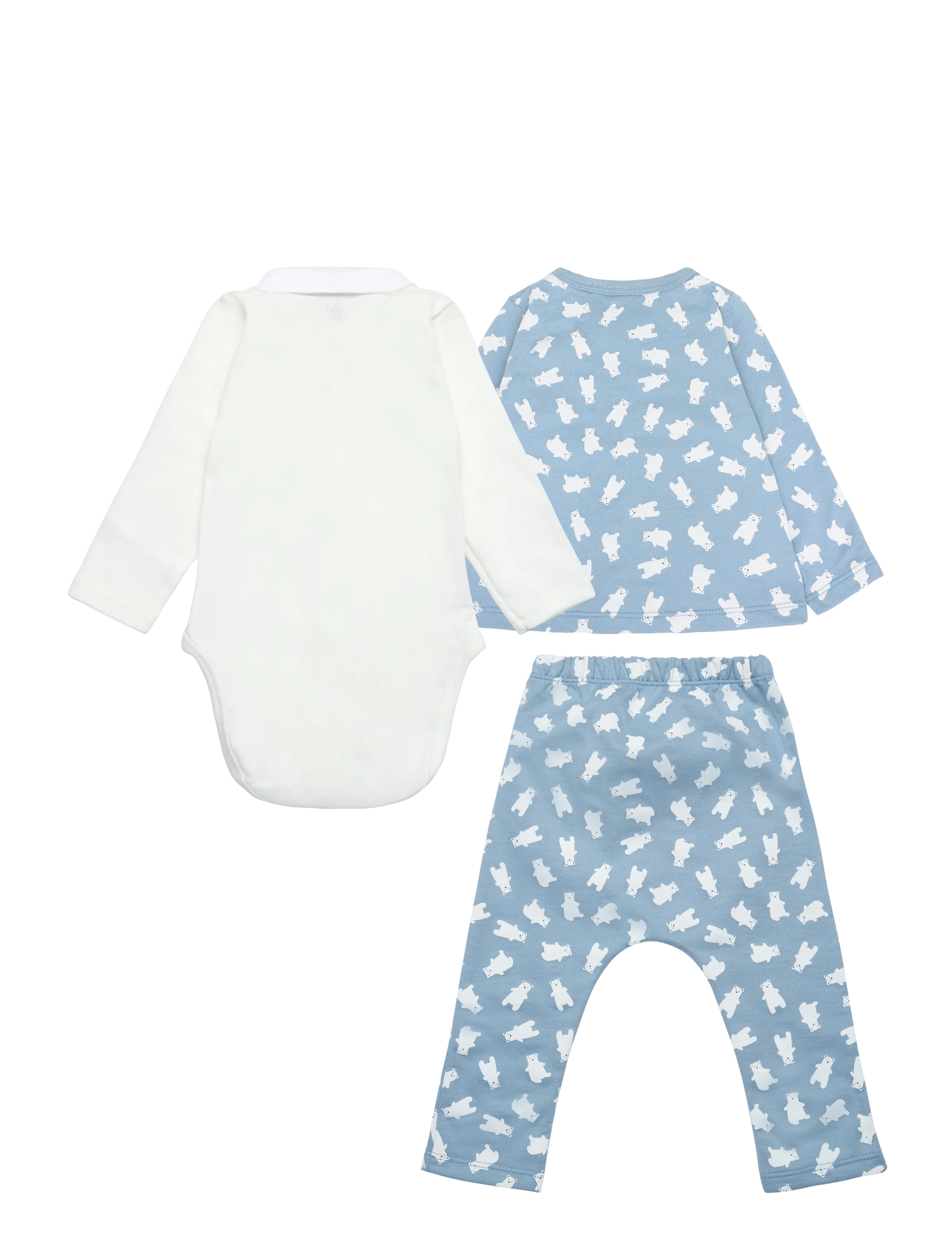 Petit Bateau - ENSEMBLE LONG - sets mit body - adriatic/multico - 1