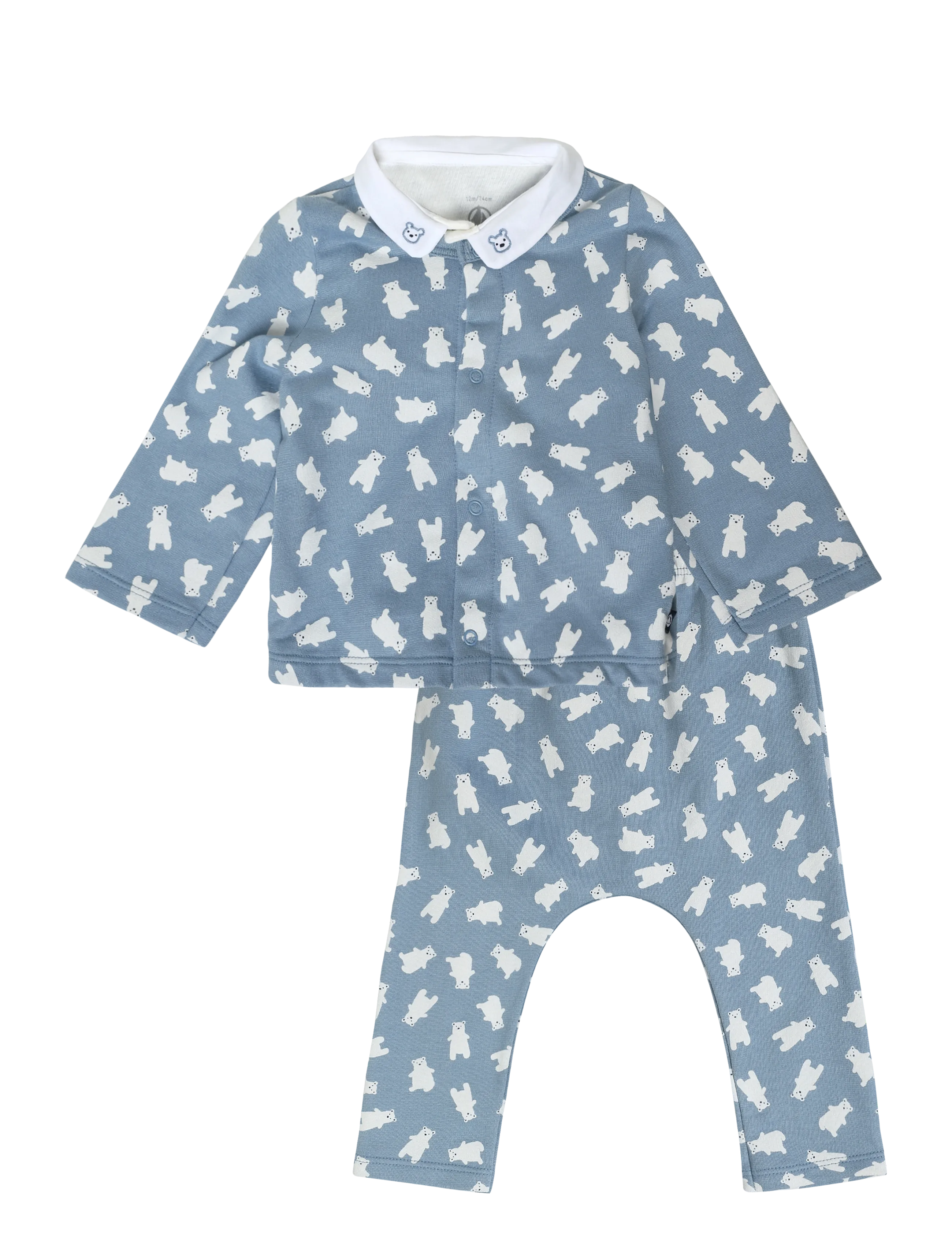 Petit Bateau - ENSEMBLE LONG - adriatic/multico - 2