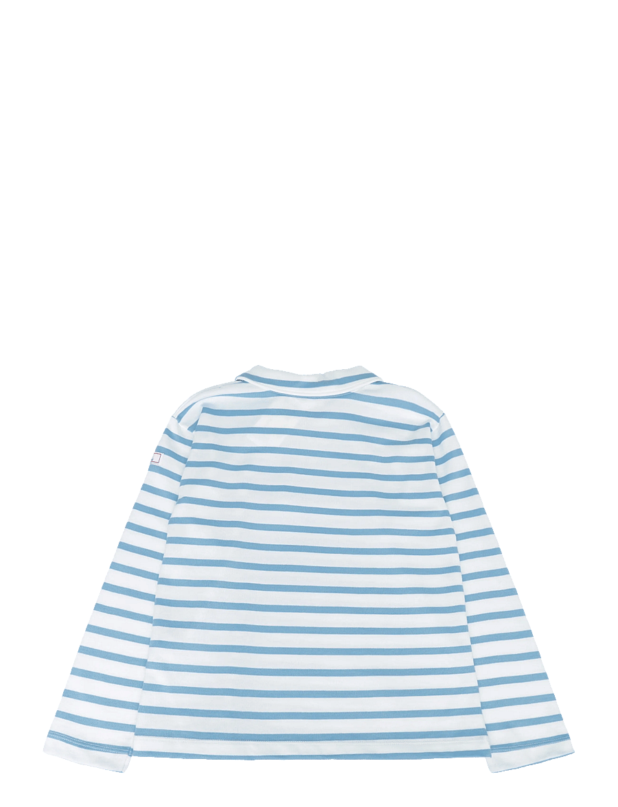 Petit Bateau - SF MARINIERES - pikkade varrukatega polod - marshmallow/flo - 1