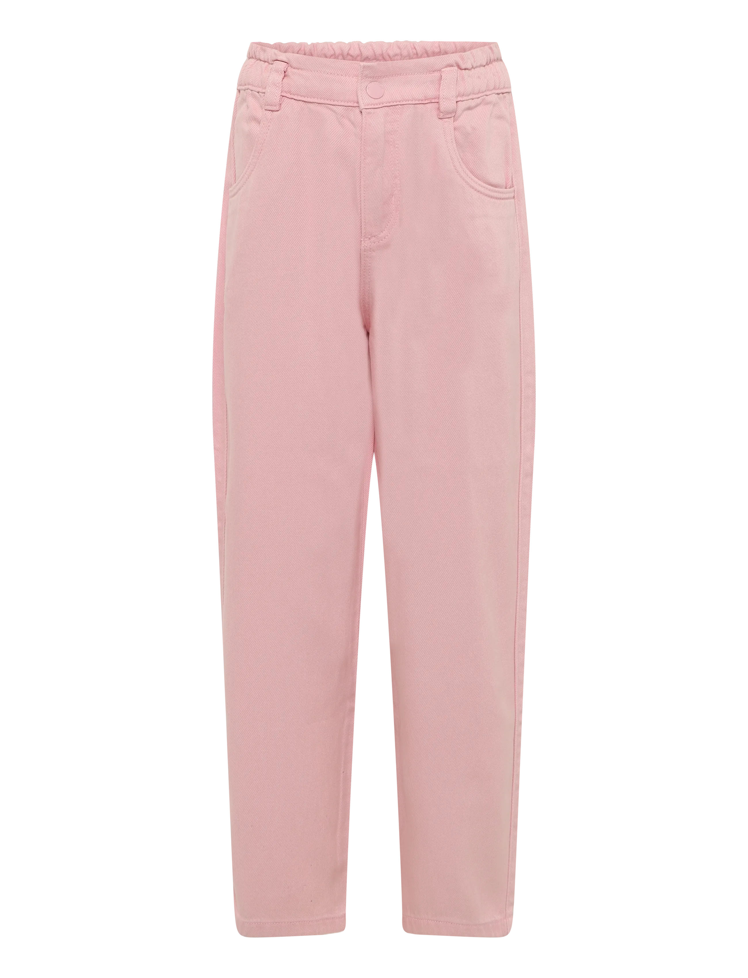 Petit Bateau Sf Pantalons C&T, 128, Jeans, Rosa - Loose Kinder