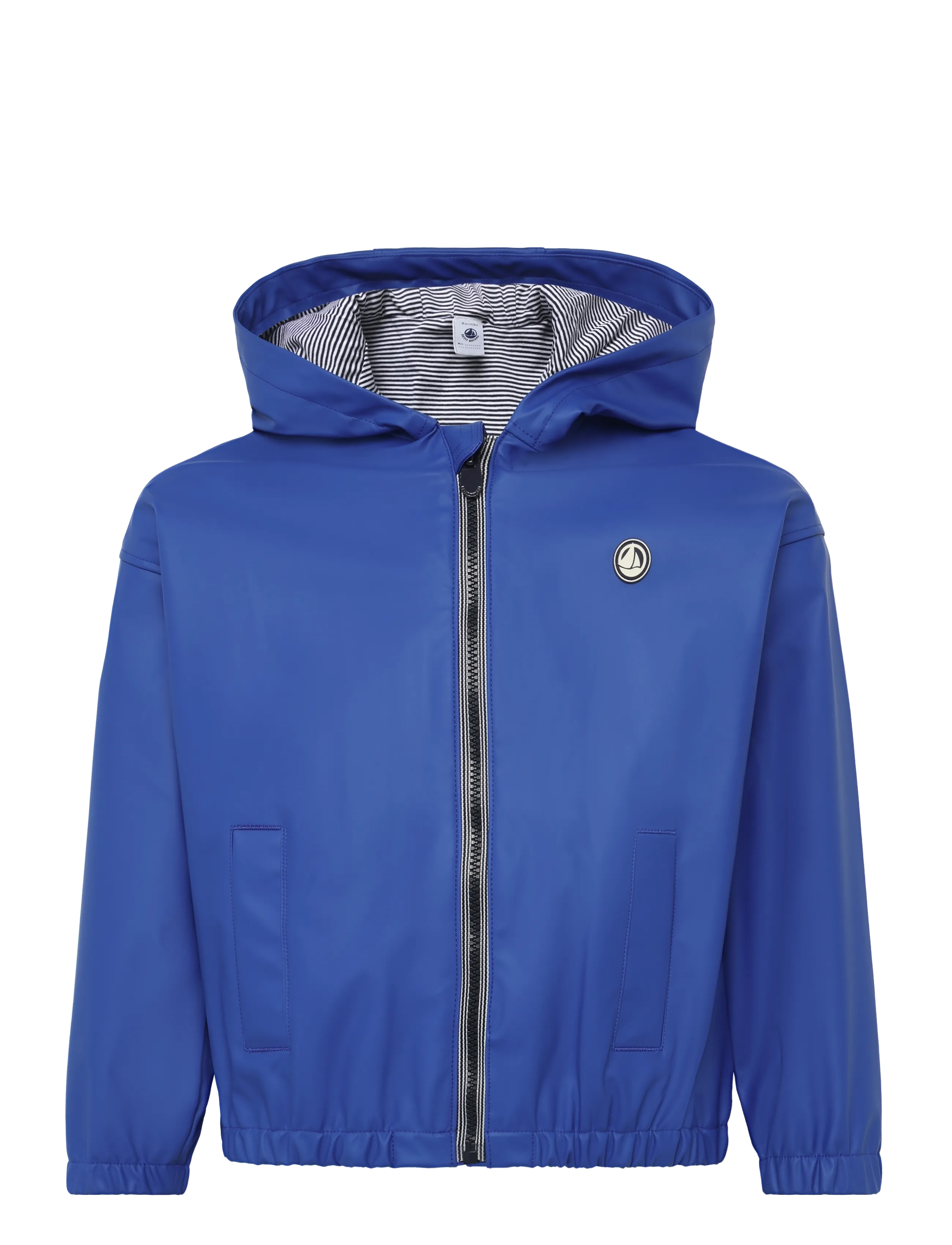 Petit Bateau Cires Coupe Vent, 140, Rainwear, Blau - Jackets, Kinder
