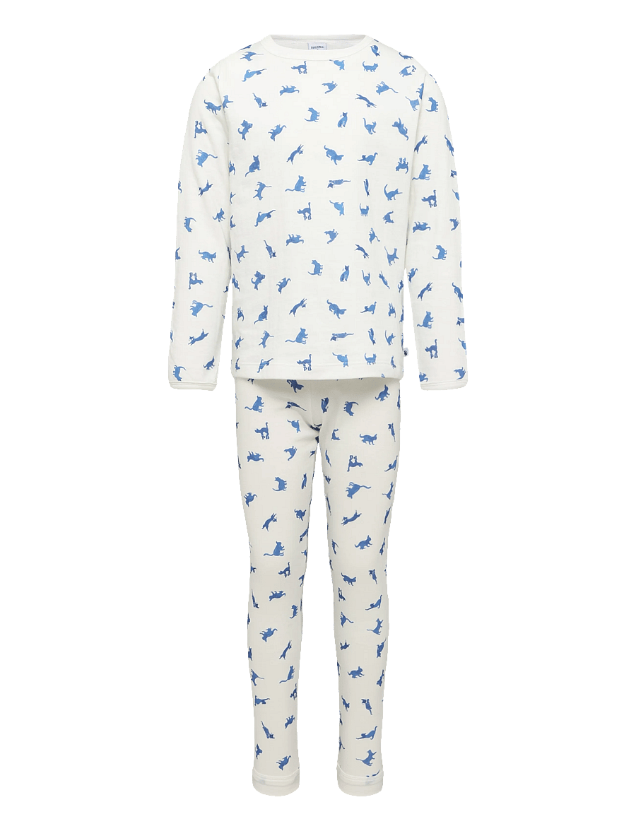 Petit Bateau - SF PYJALONG - pyjamasset - marshmallow/multico - 0