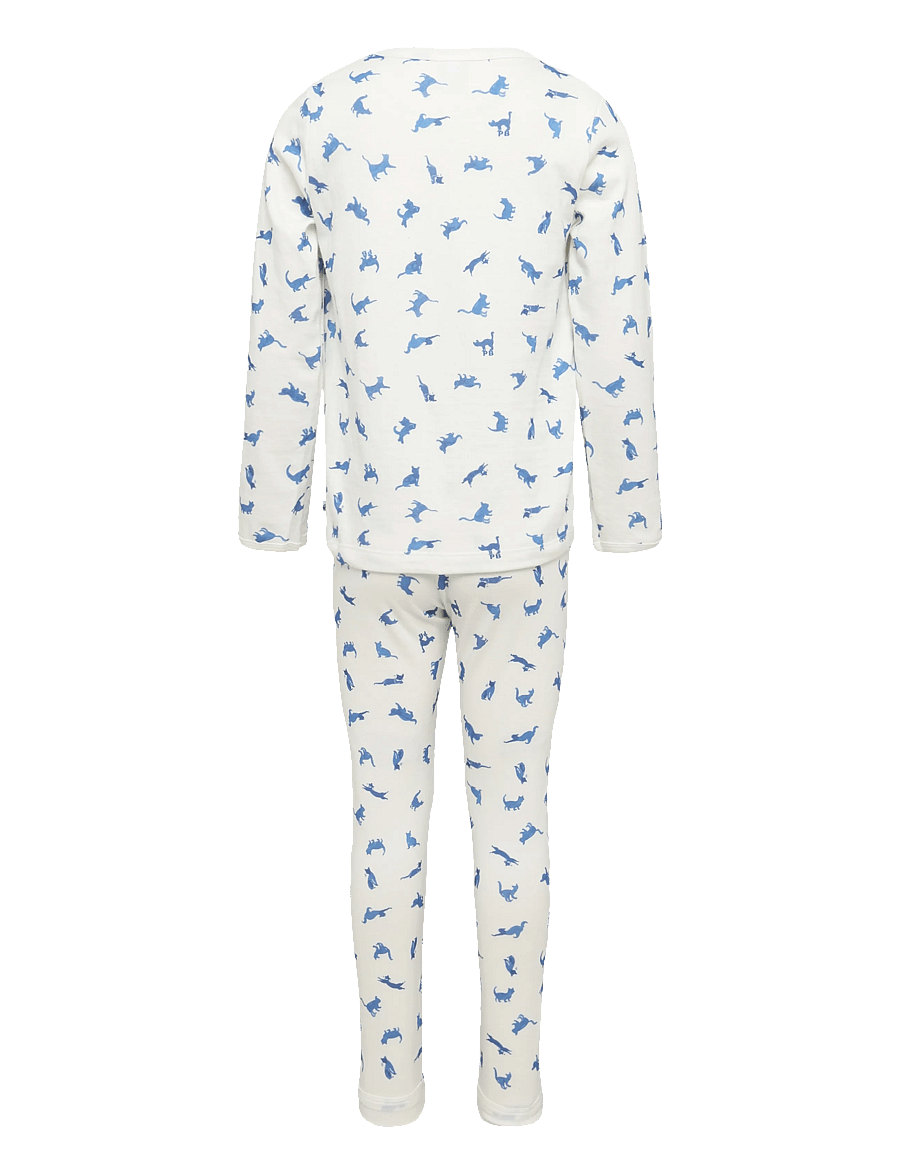Petit Bateau - SF PYJALONG - pyjamasset - marshmallow/multico - 1