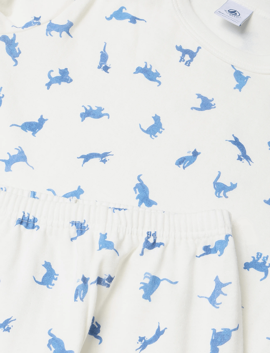 Petit Bateau - SF PYJALONG - pyjamasset - marshmallow/multico - 2